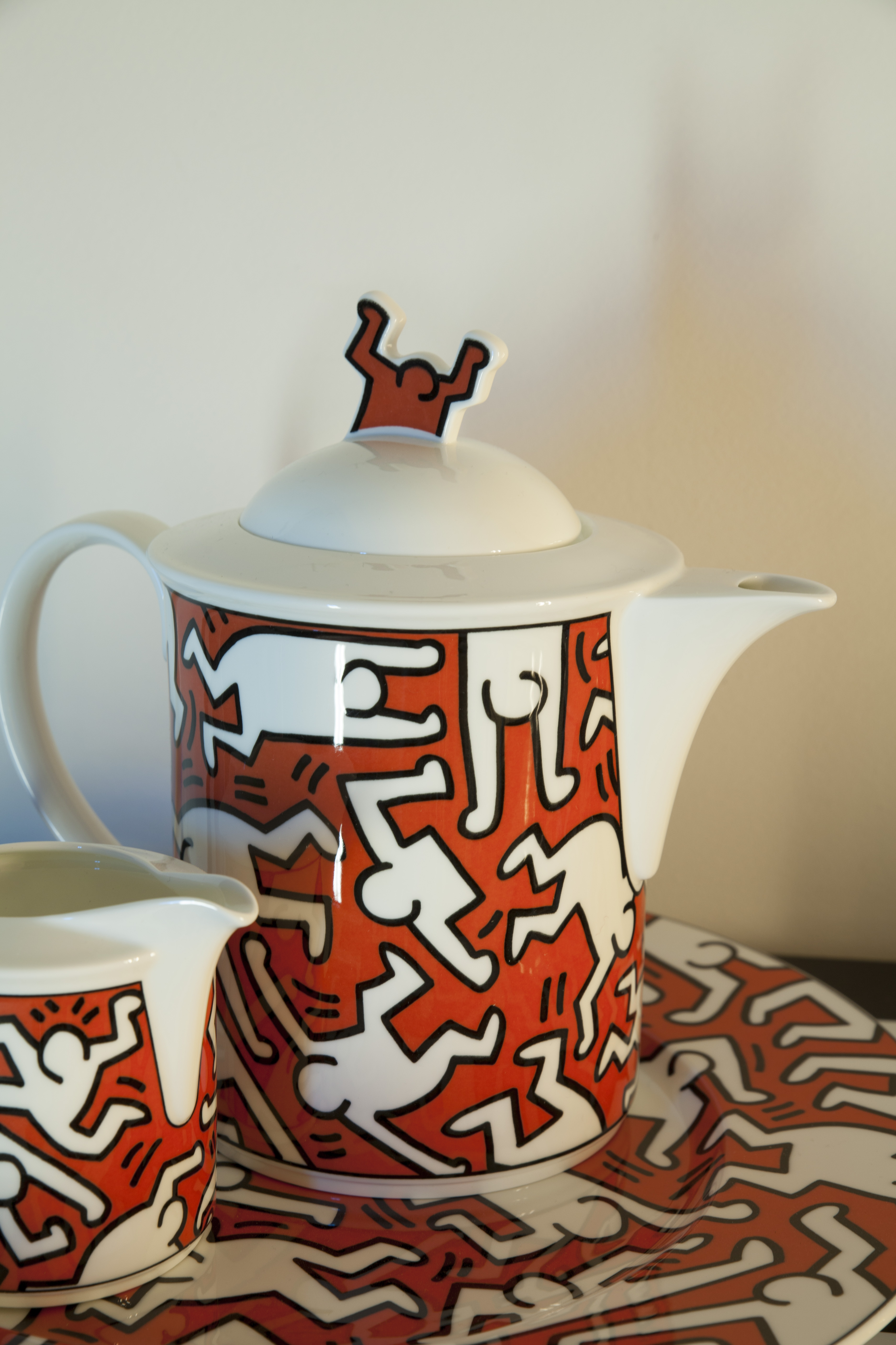 Keith Haring (1958-1990) China, service à café