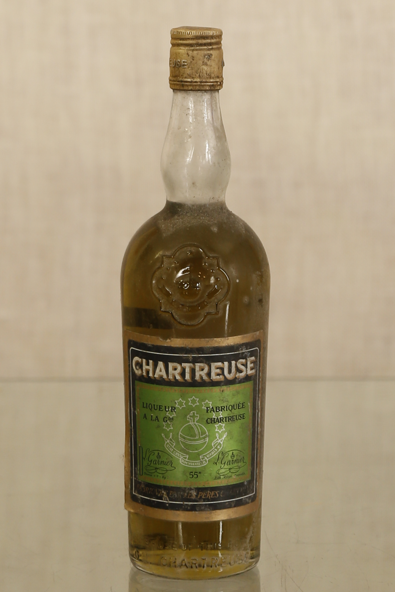 Chartreuse verte, Garnier 1 bouteille ancienne