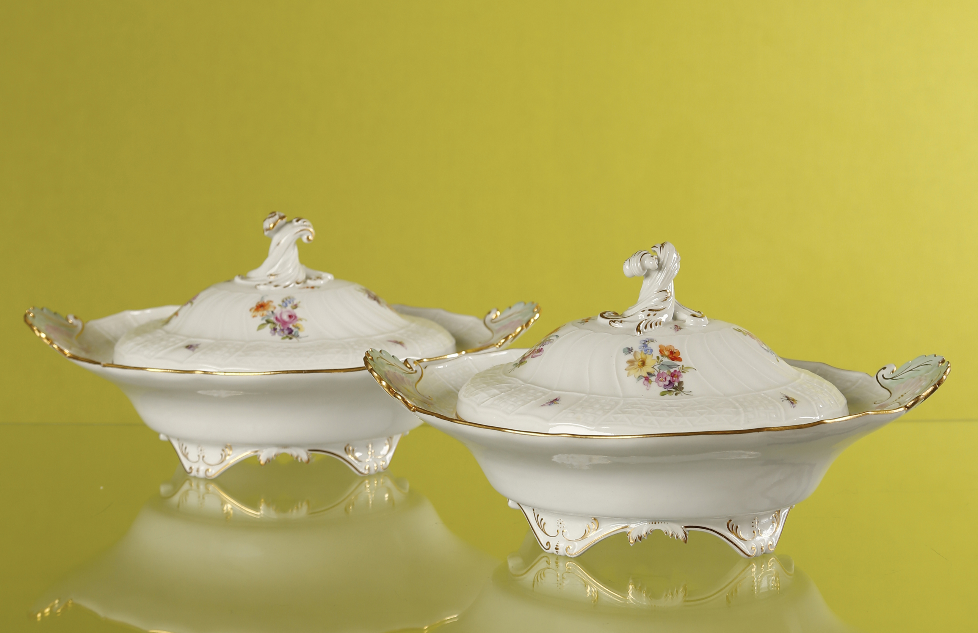 Meissen Paire de soupières