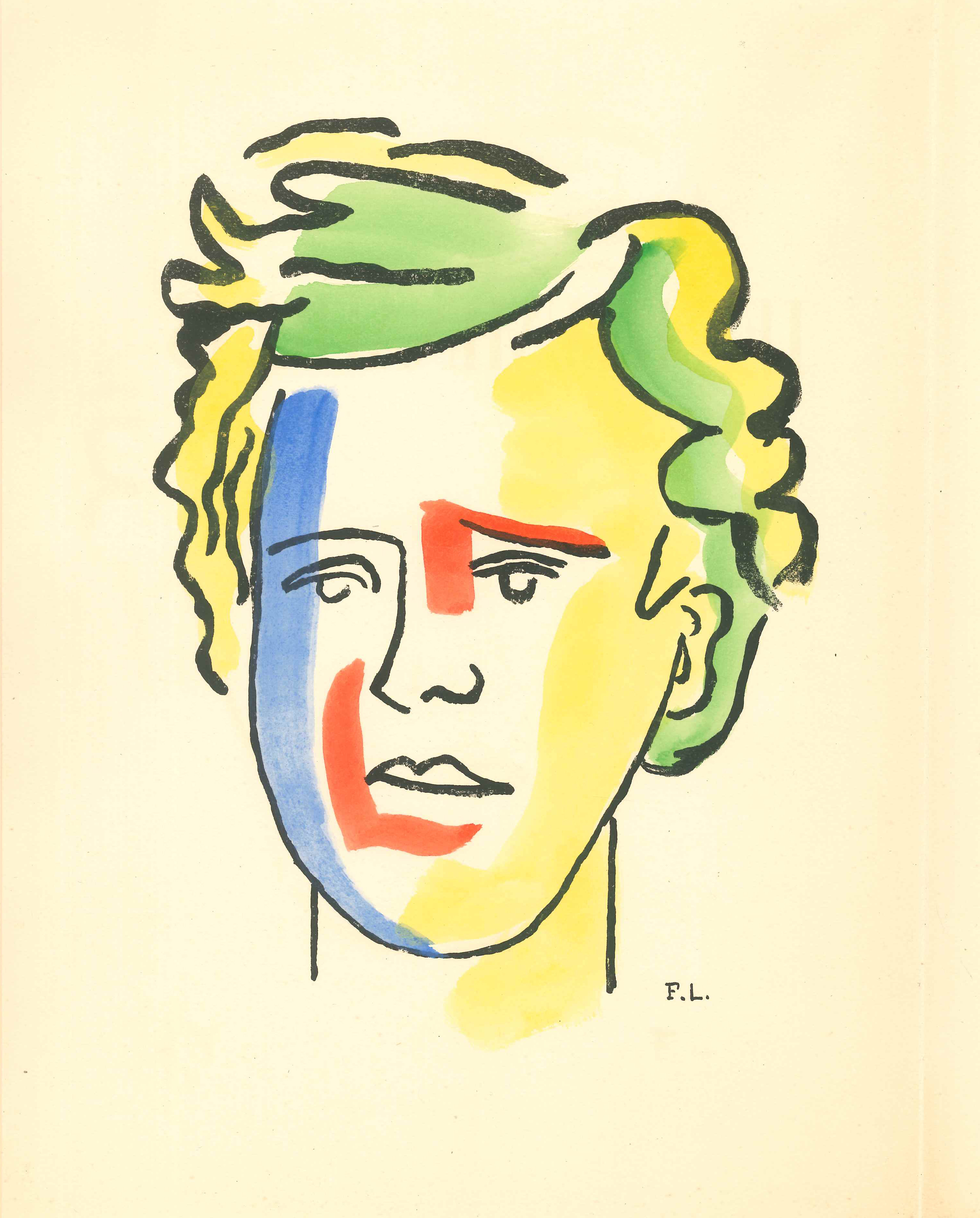 Fernand Léger (1881-1955)  - Arthur Rimbaud (1854-1891)