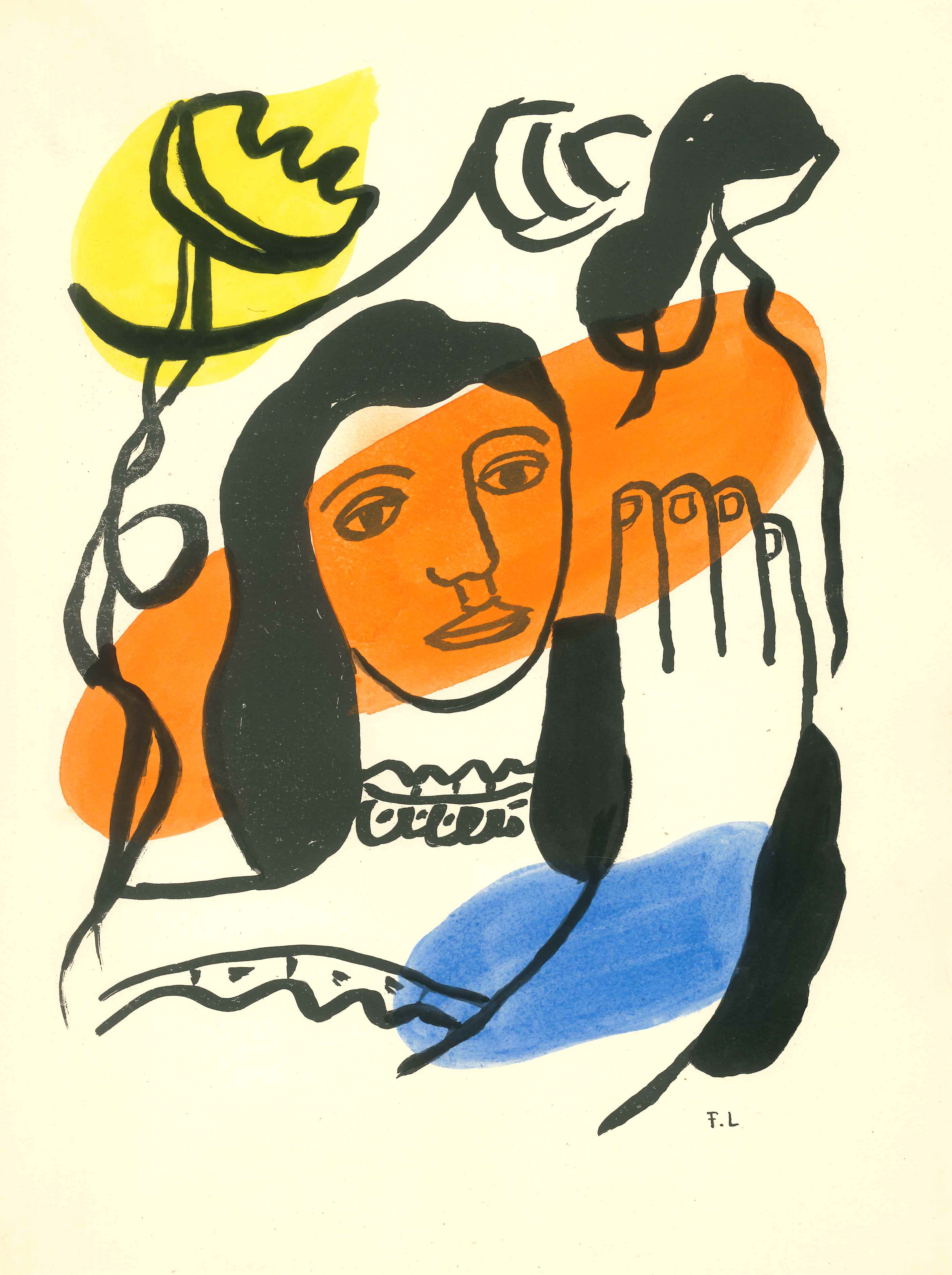 Fernand Léger (1881-1955)  - Arthur Rimbaud (1854-1891)