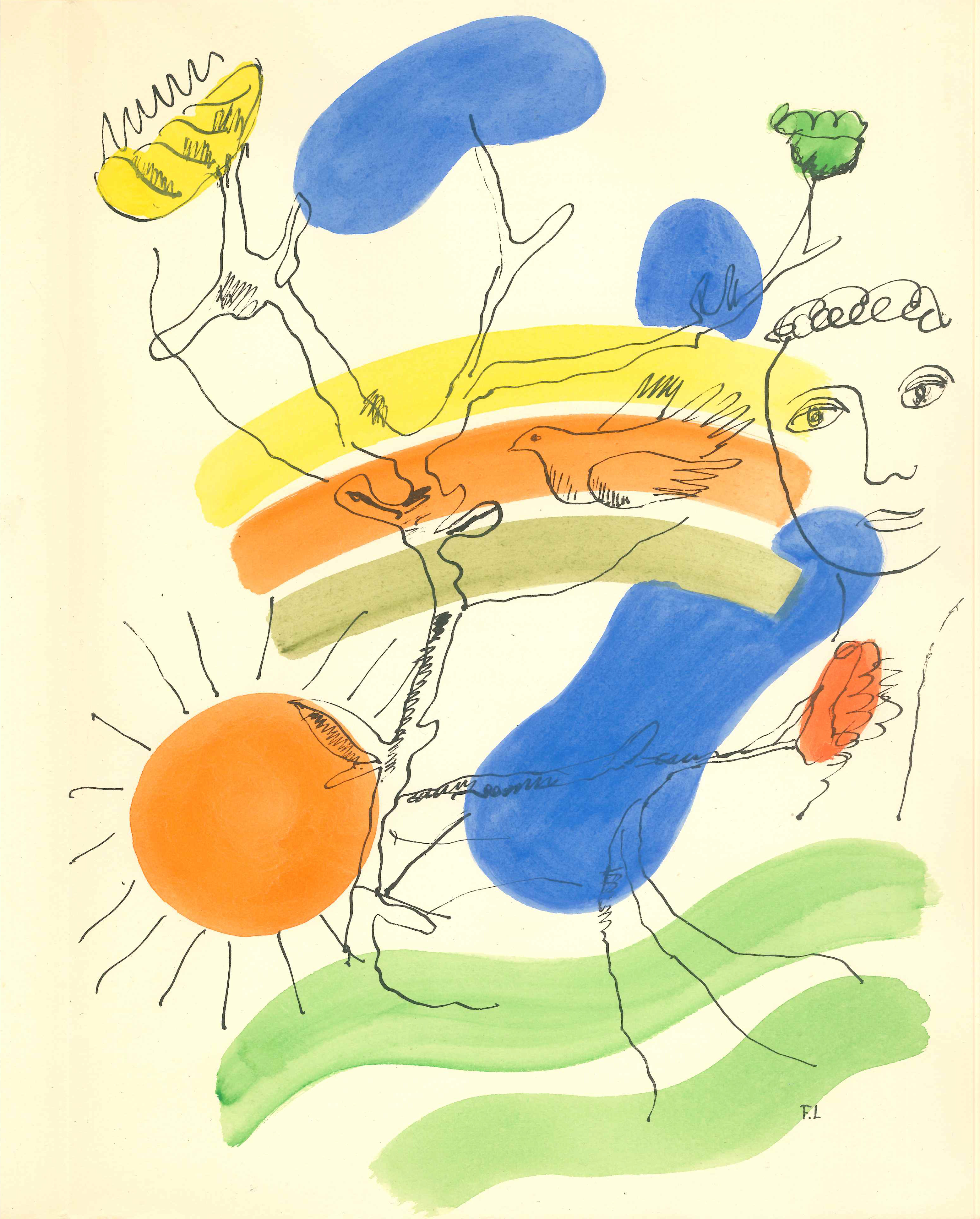 Fernand Léger (1881-1955)  - Arthur Rimbaud (1854-1891)