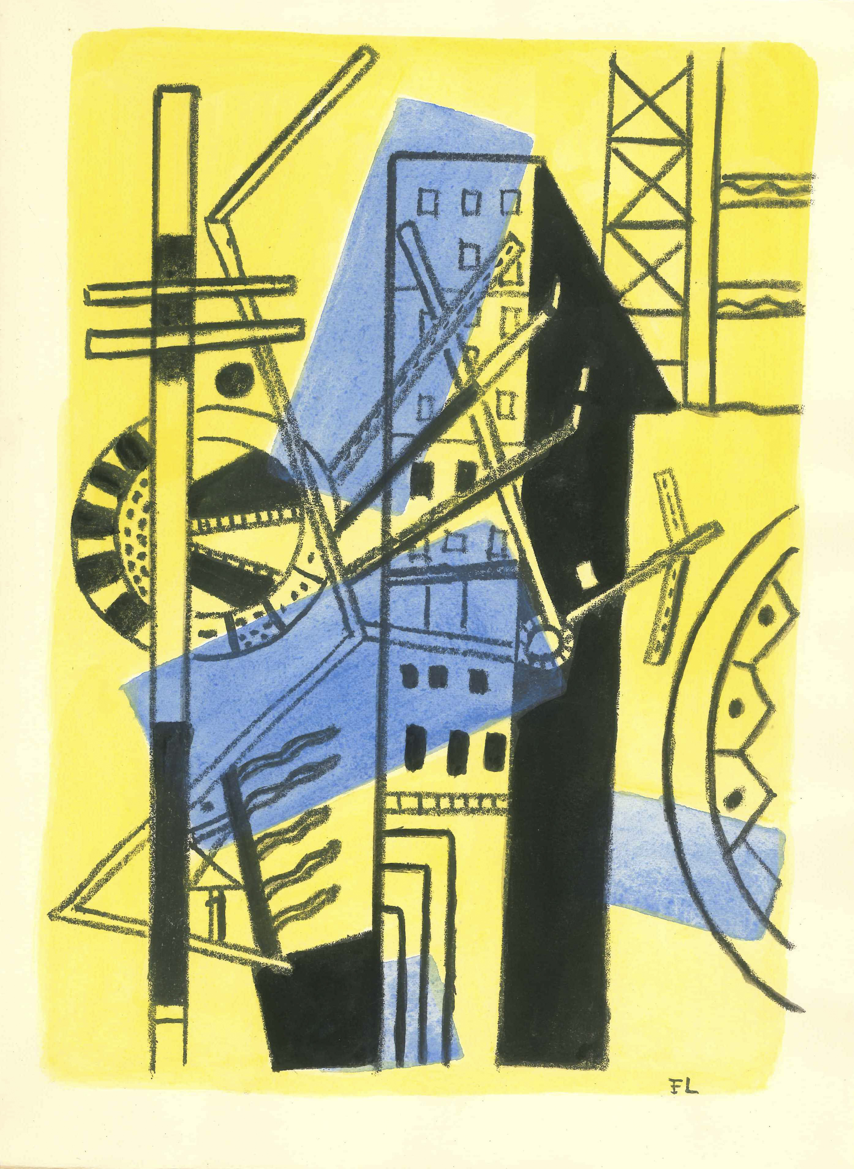 Fernand Léger (1881-1955)  - Arthur Rimbaud (1854-1891)