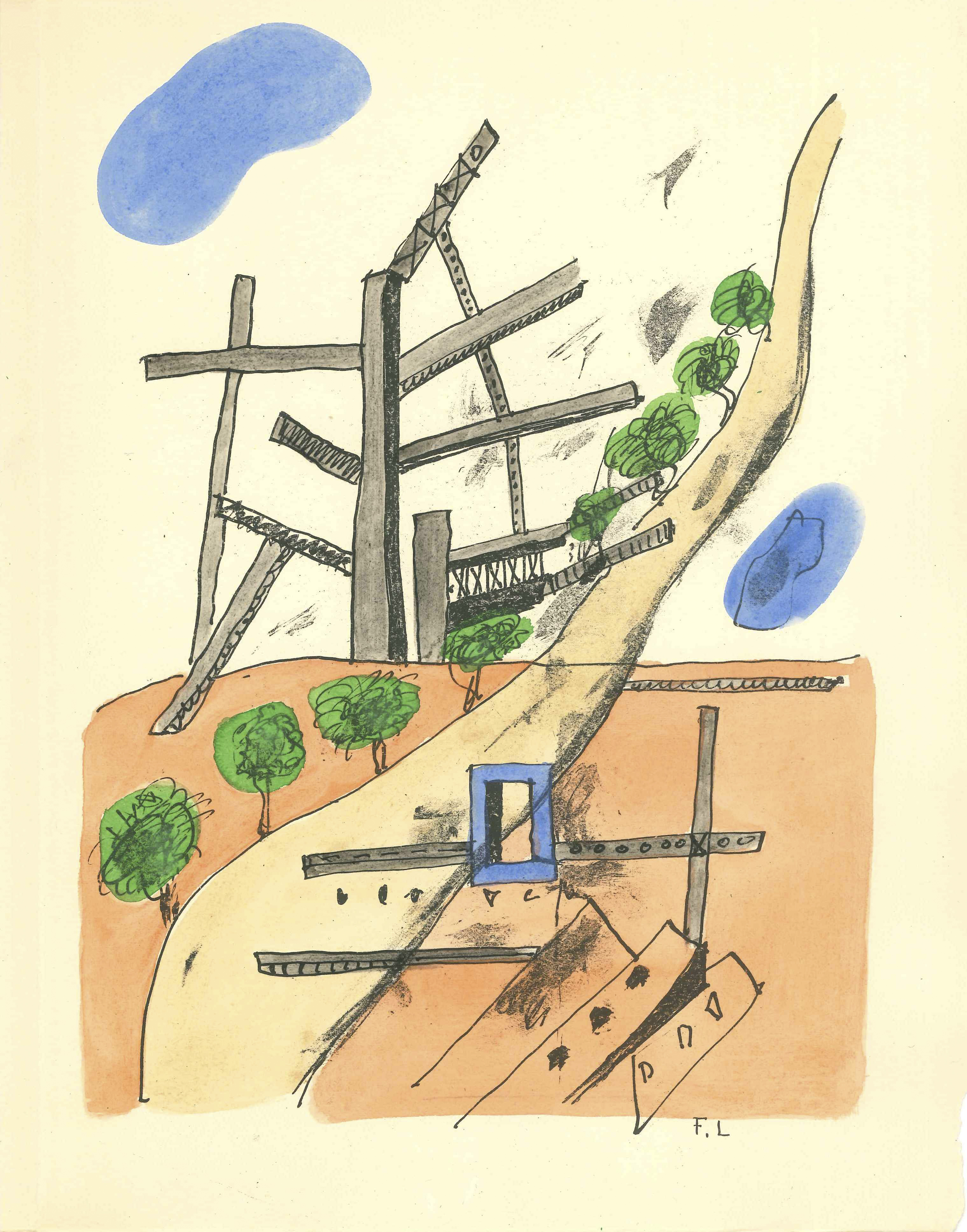 Fernand Léger (1881-1955)  - Arthur Rimbaud (1854-1891)