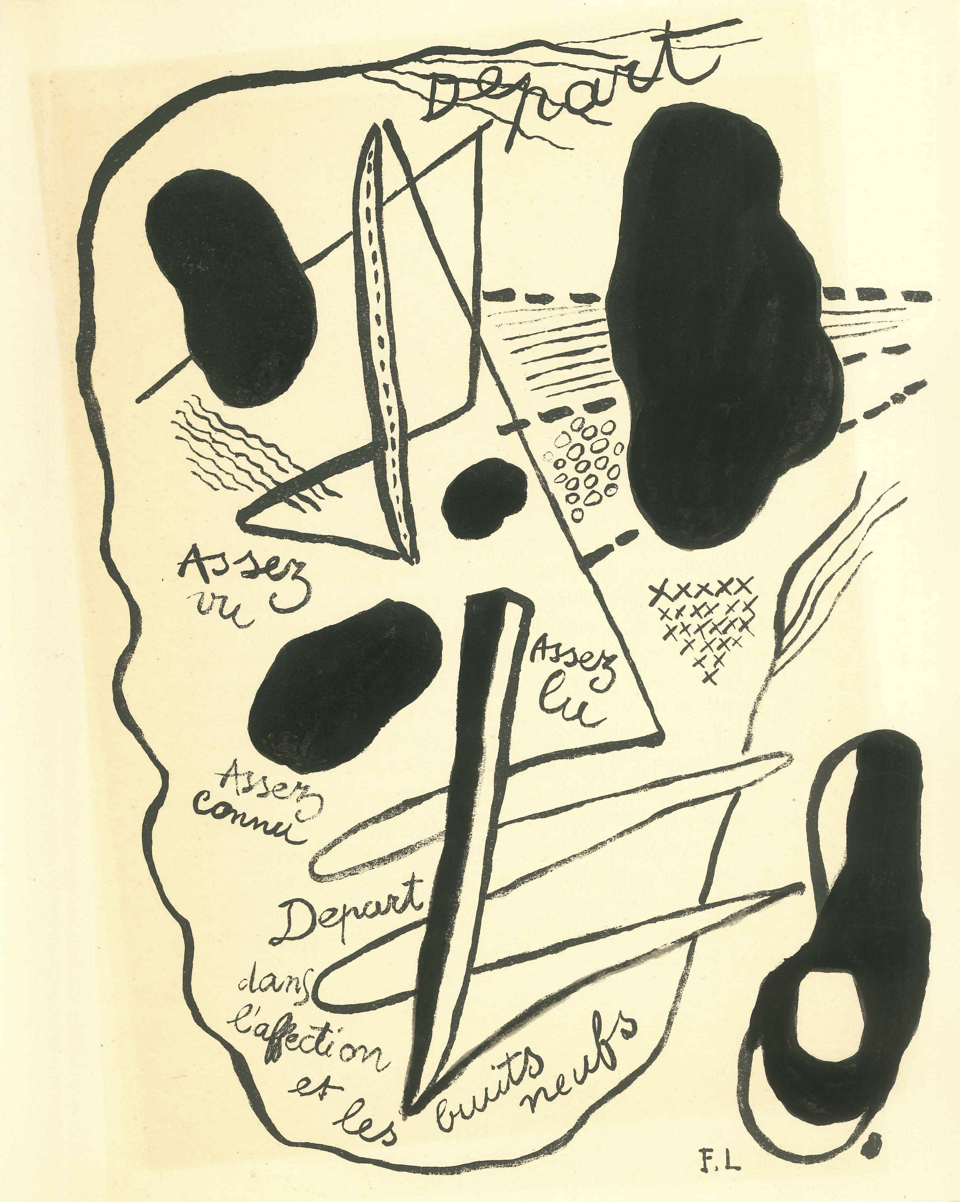 Fernand Léger (1881-1955)  - Arthur Rimbaud (1854-1891)