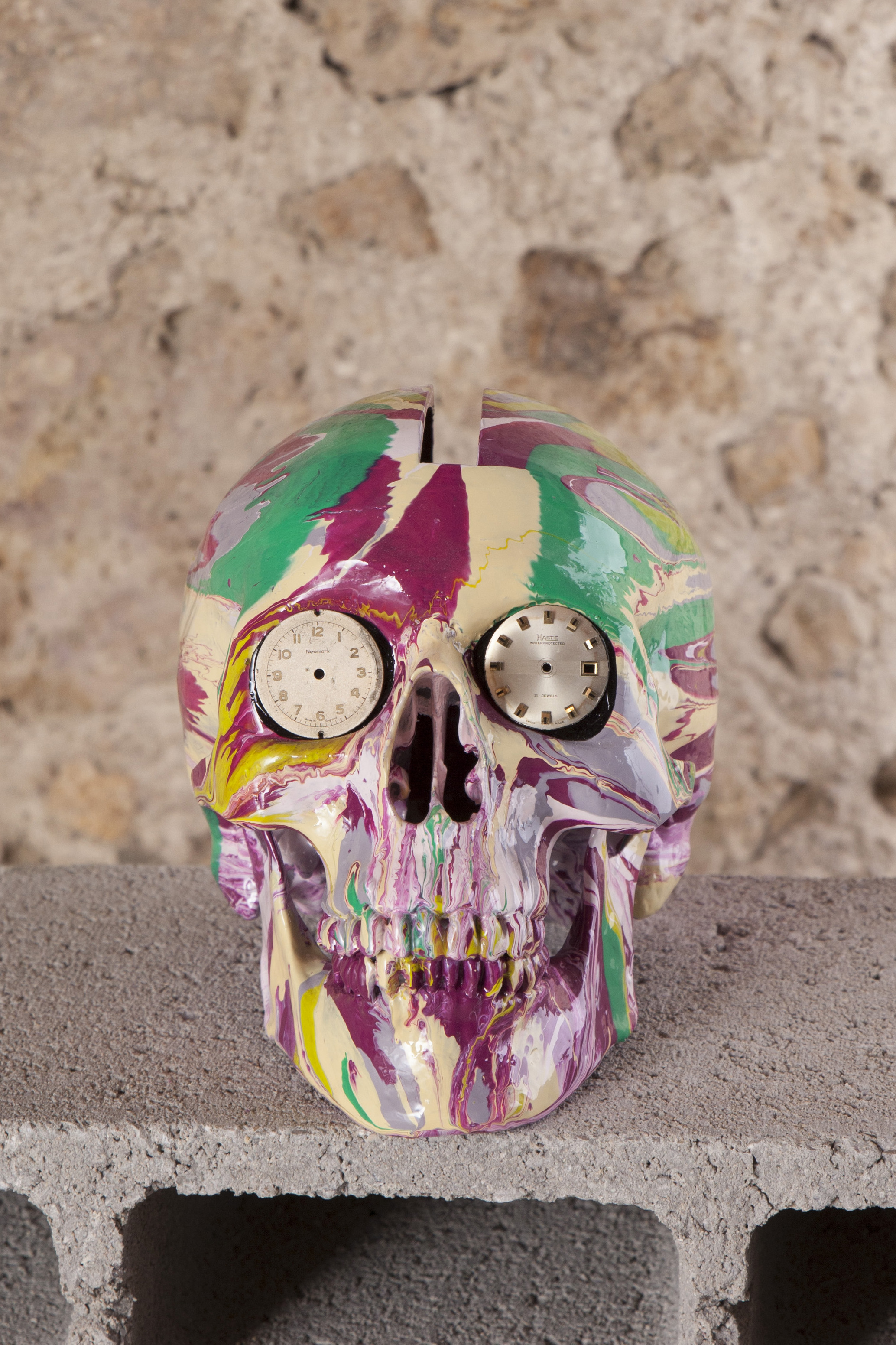 Damien Hirst (né en 1965) The Hours Spin Skull