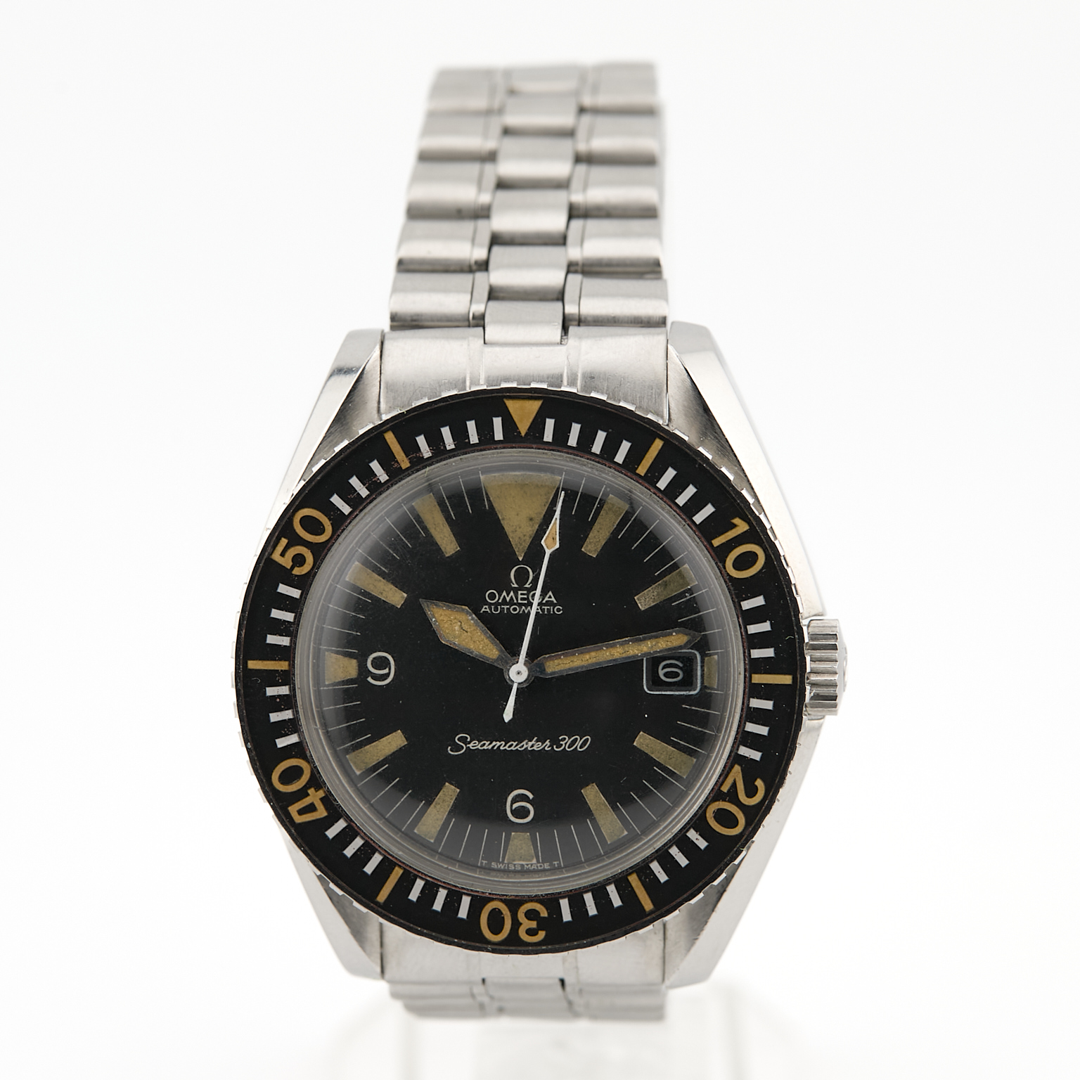 Belle montre de plongée Seamaster 300 Big Triangle réf. 166024-67SC