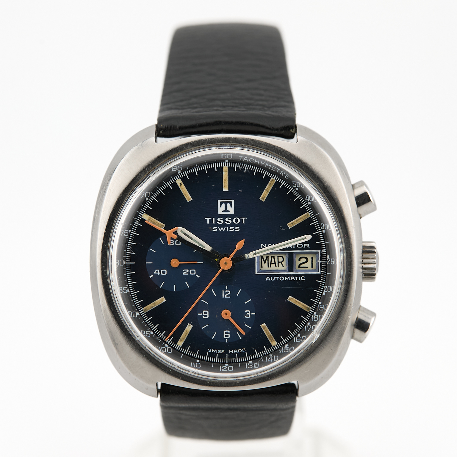Montre chronographe Navigator day-date ref. 45505