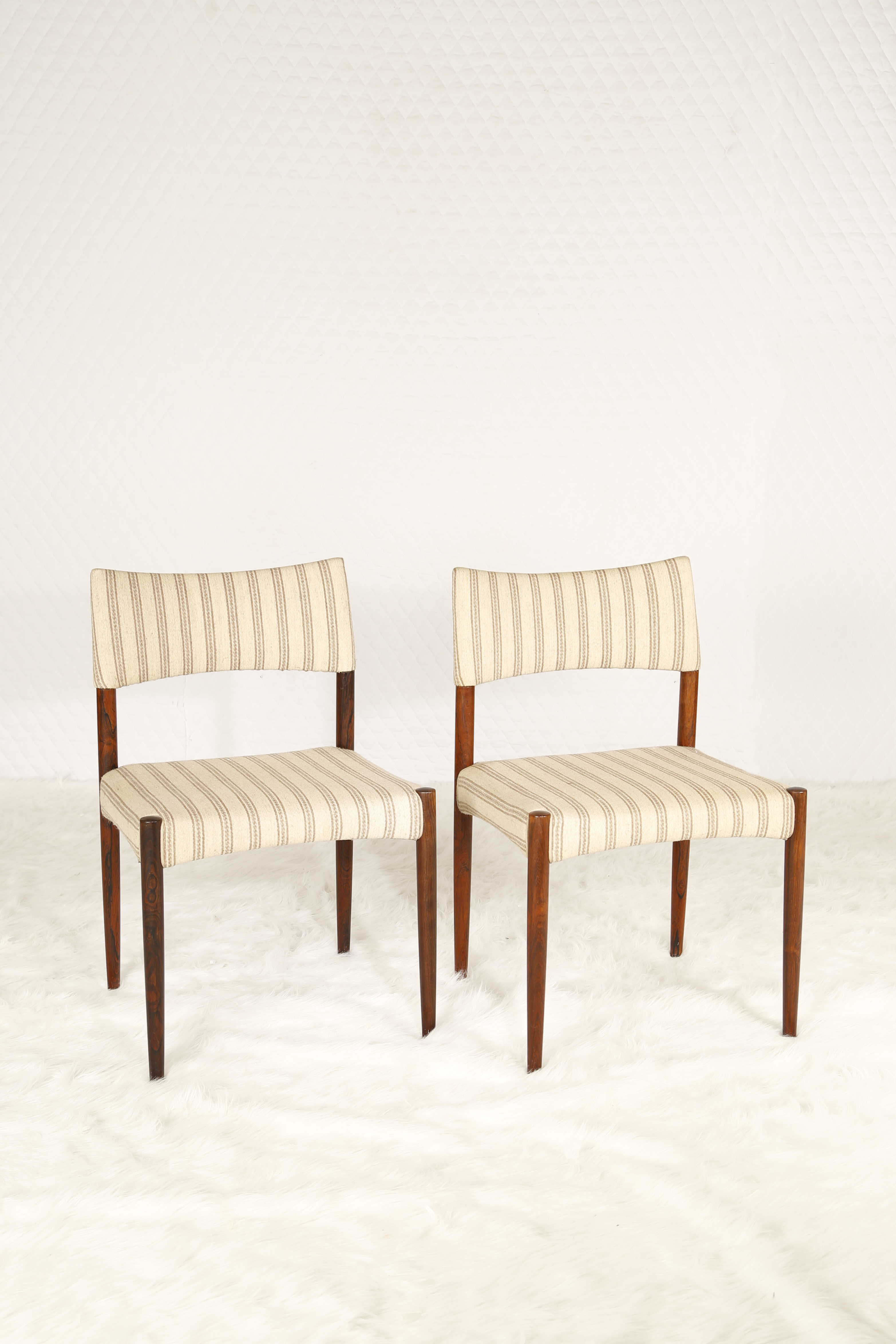 s.a.m Ejner Larsen et Aksel Bender Quatre chaises
