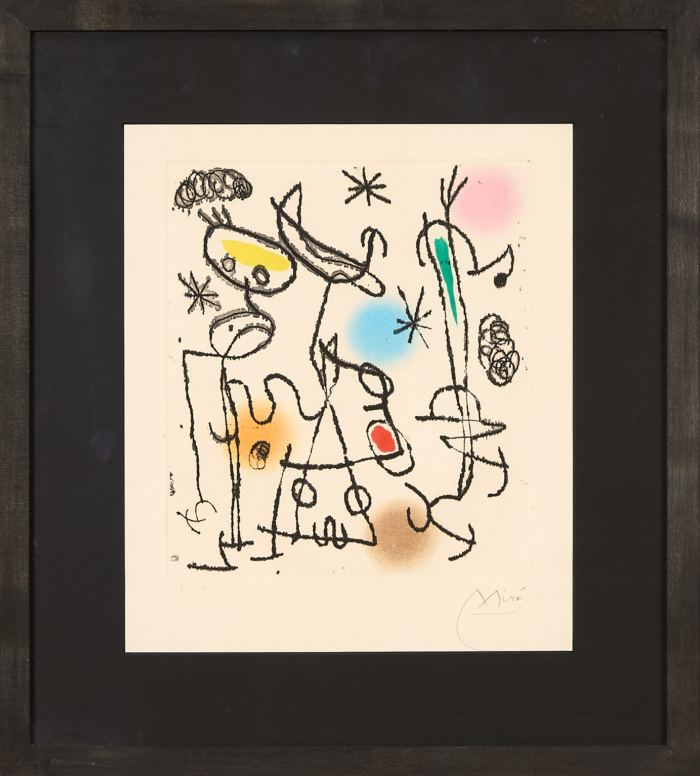 Joan Miró (1893-1983) Paroles Peintes III