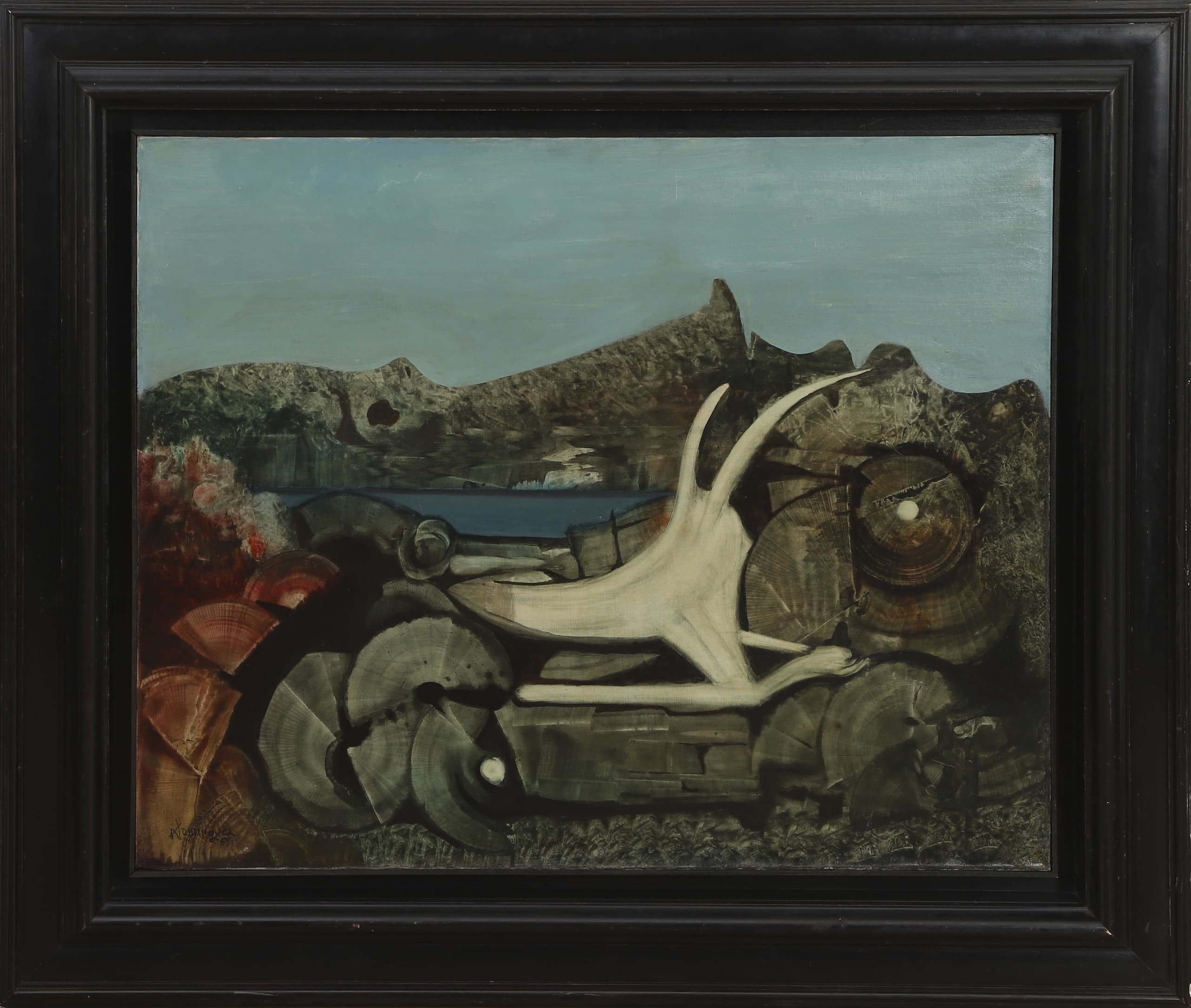 Oscar Dominguez (1906-1957) La Licorne double