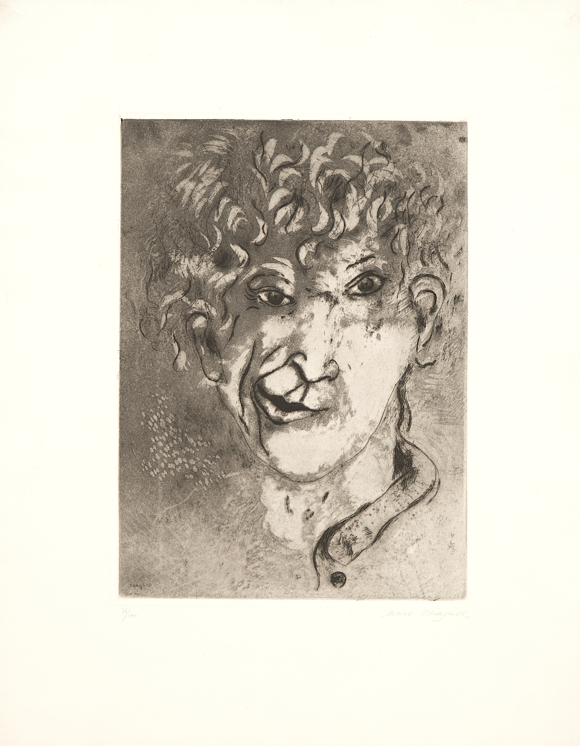 Autoportrait à la grimace