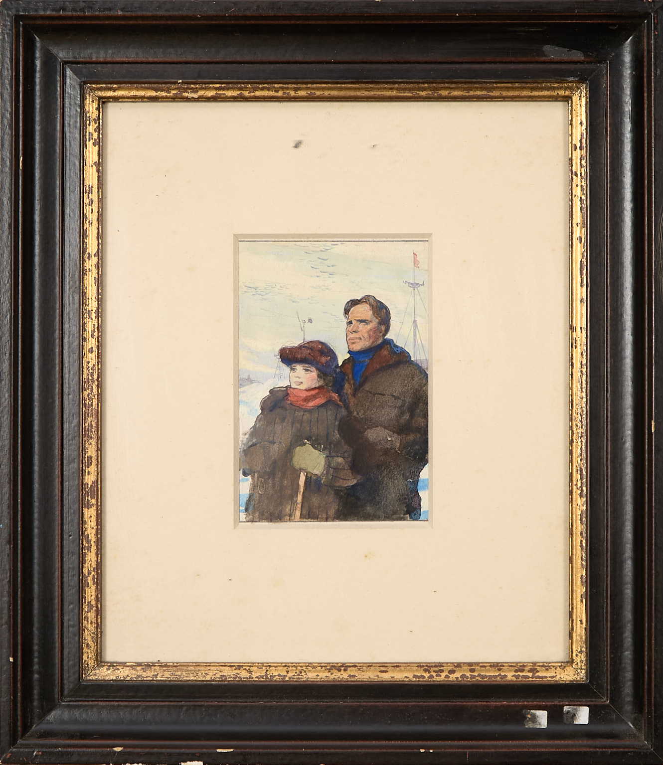 Père et sa fille en Sibérie [2 œuvres]