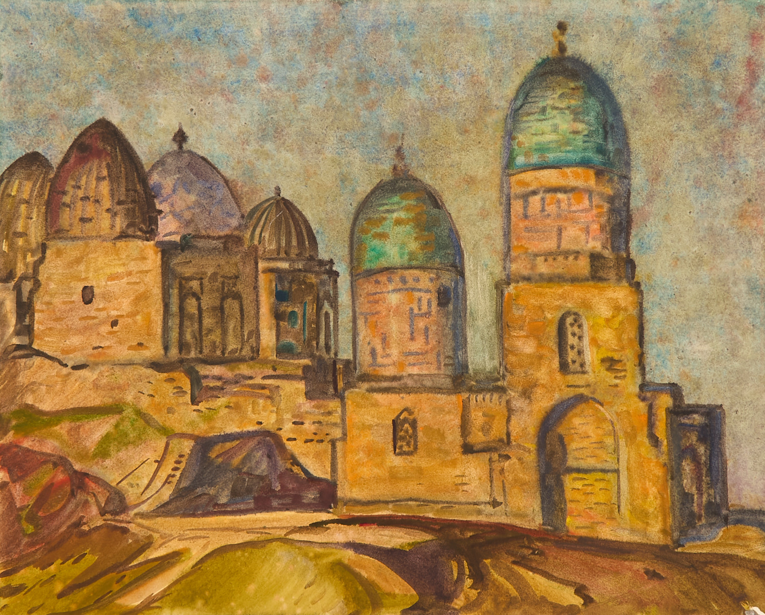 La Mosquée Shah-i-Zinda à Samarcande