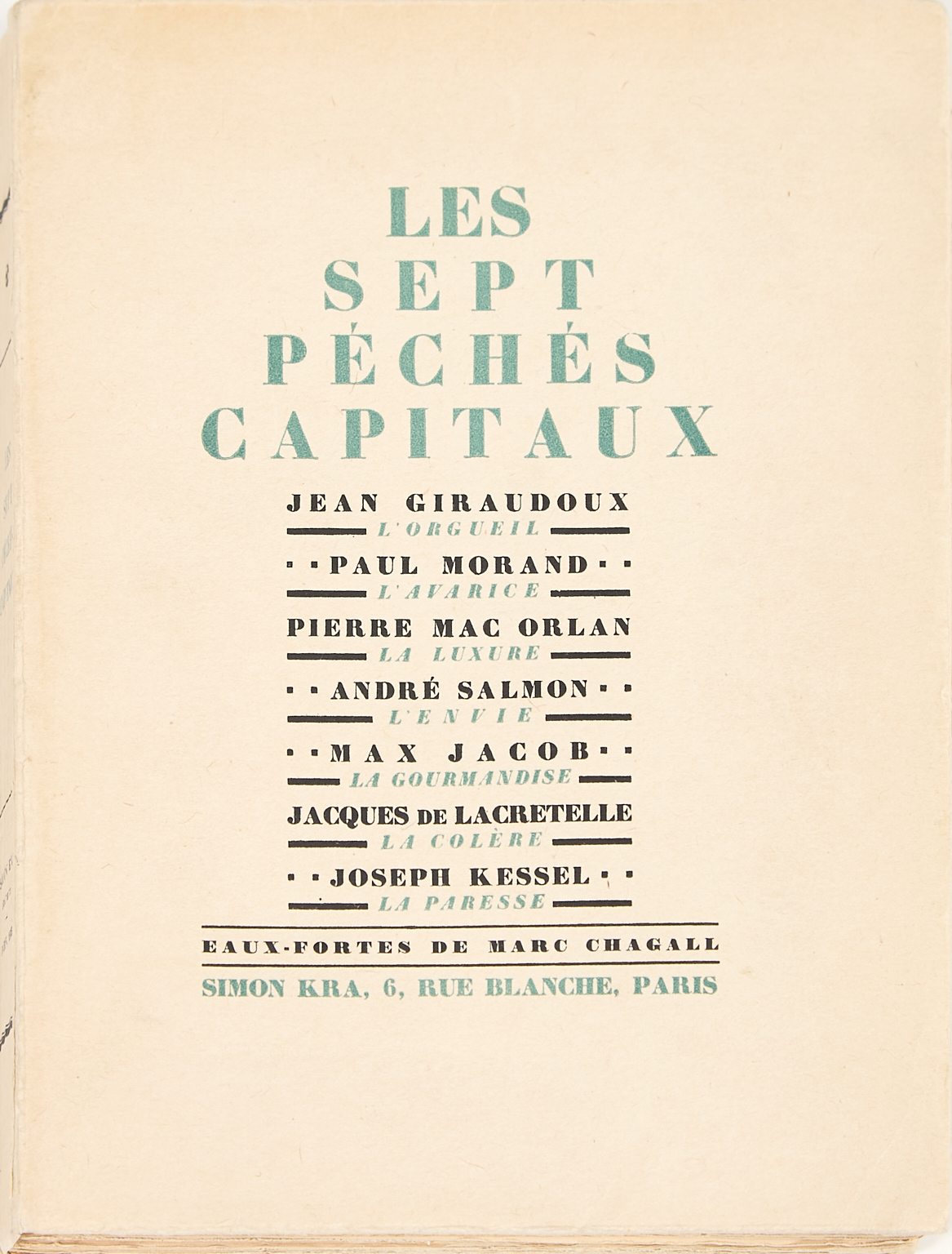 Les Sept péchés capitaux