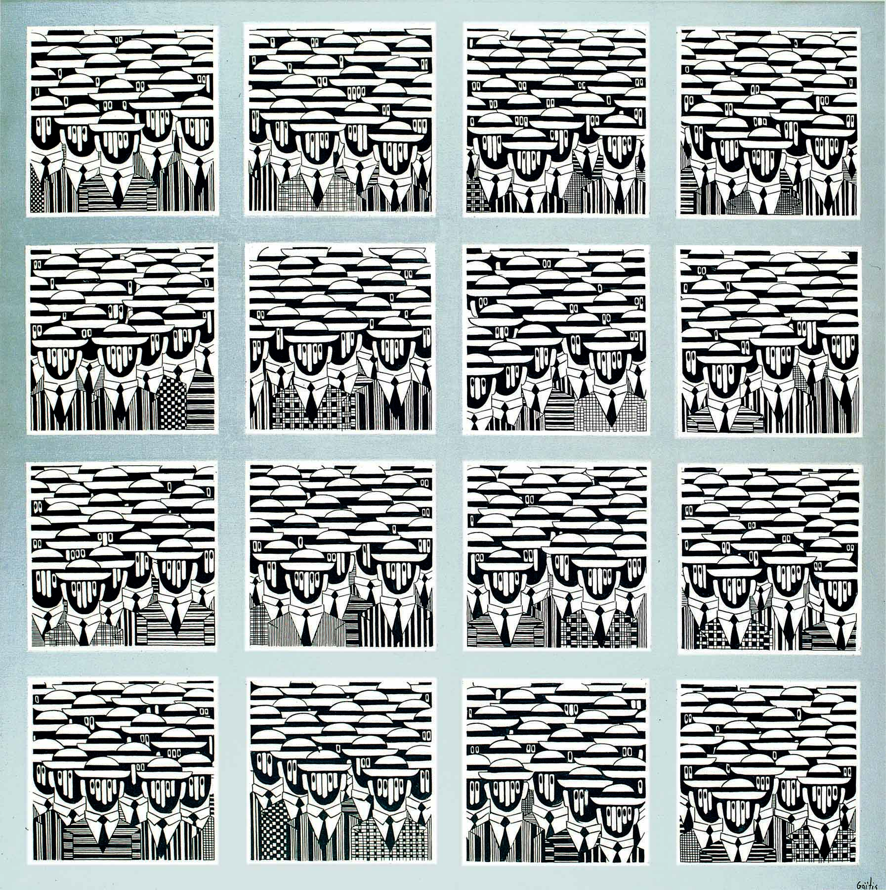 Yannis Gaïtis (1923-1984) Building n°2