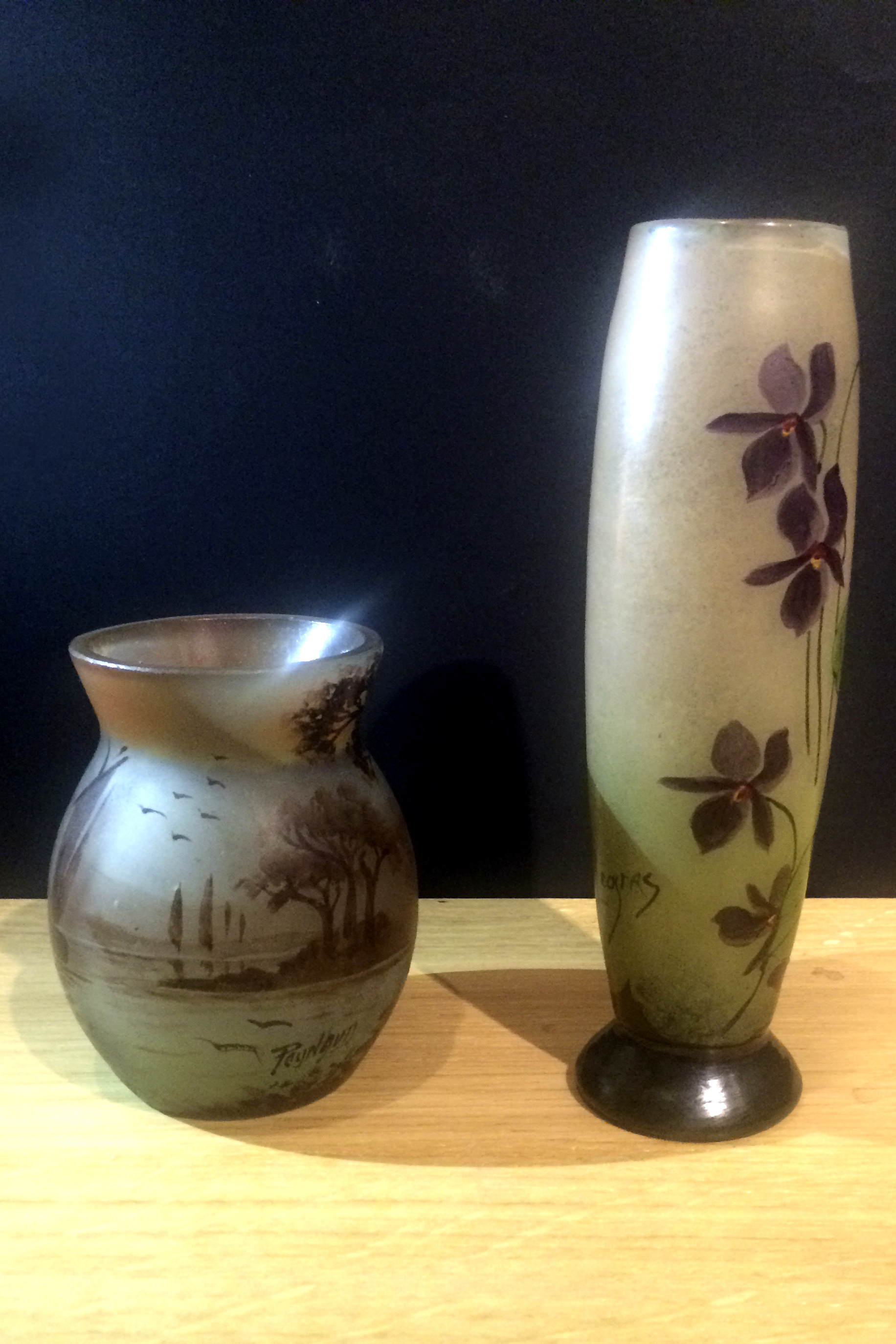 Ensemble de 2 vases