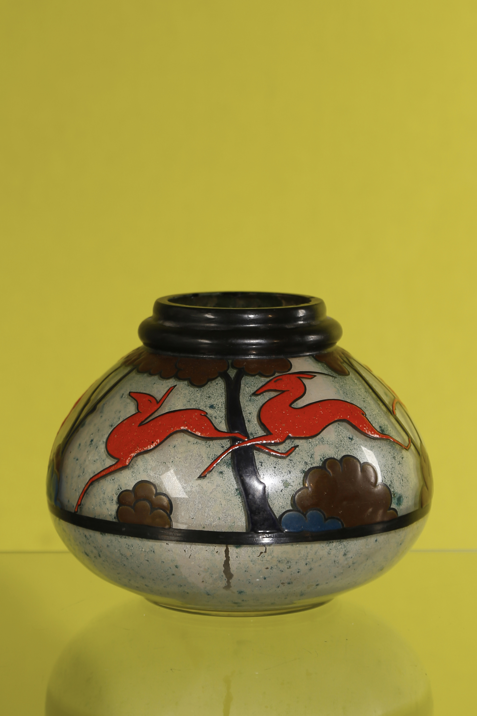 Marcel Goupy (1886-1954) Vase boule