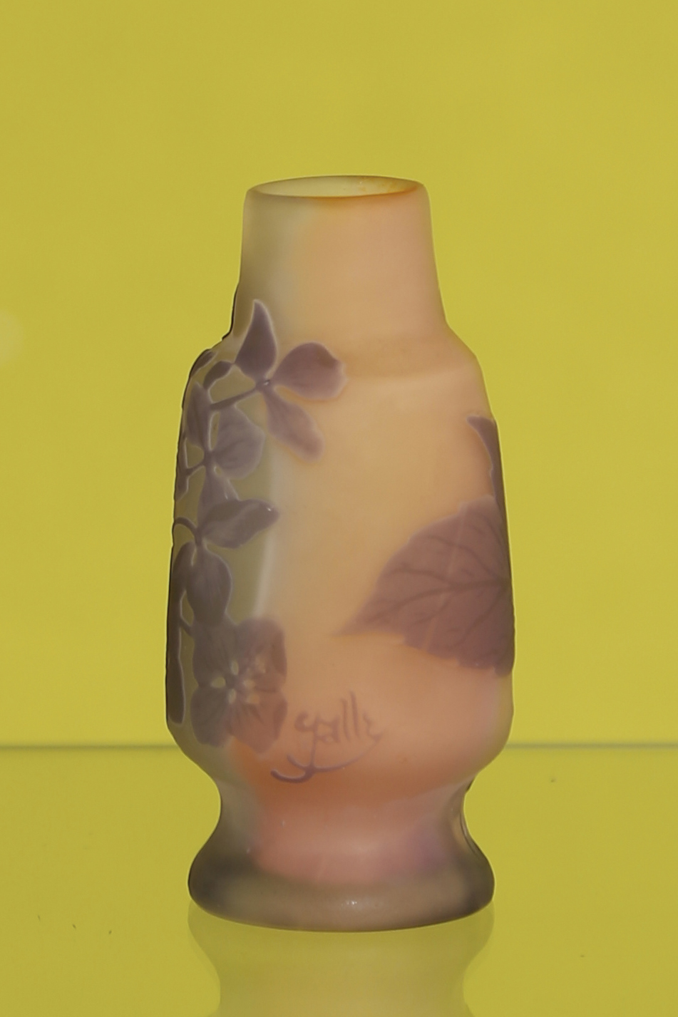 Émile Gallé (1846-1904) Vase miniature