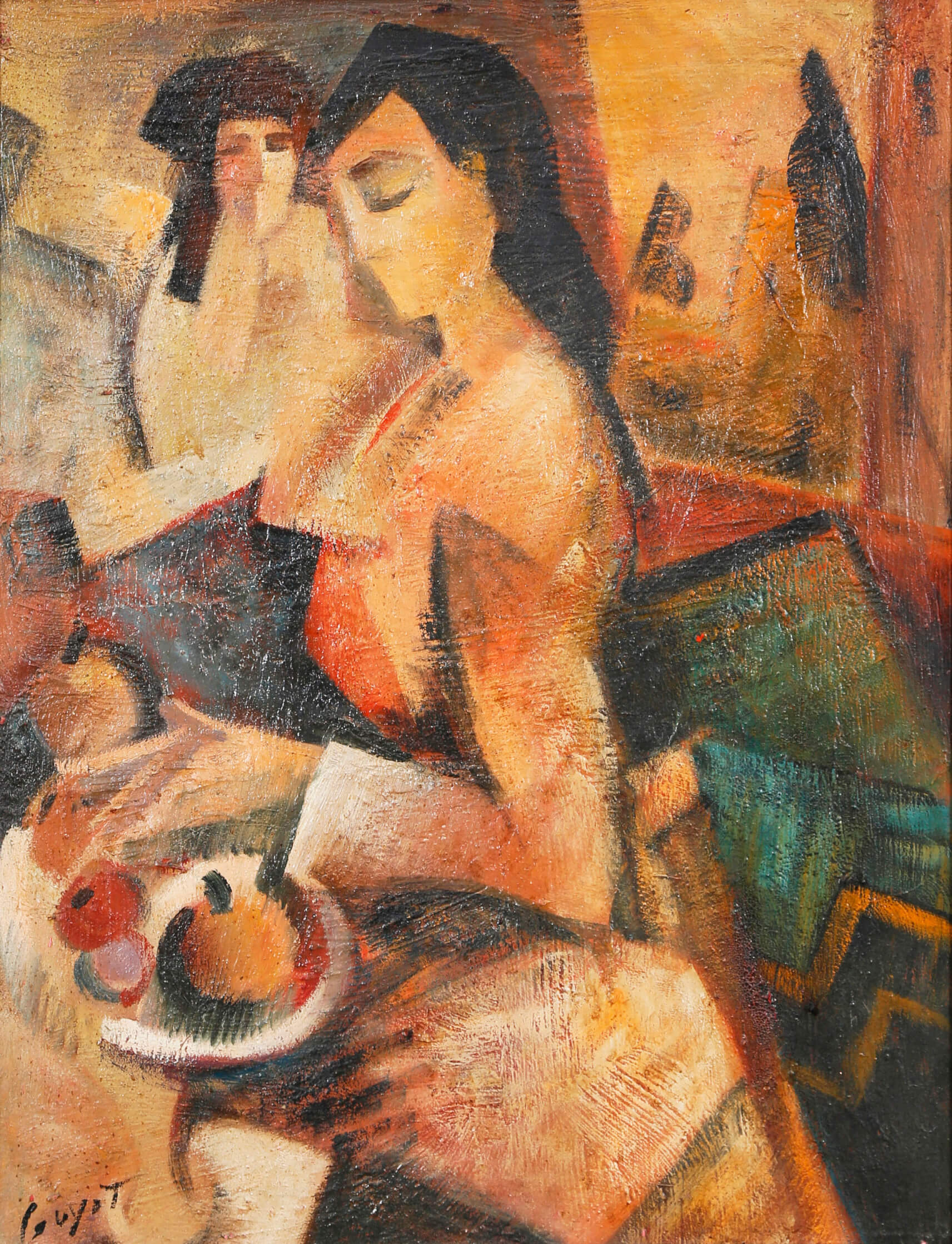 Les Deux femmes à la coupe de fruits