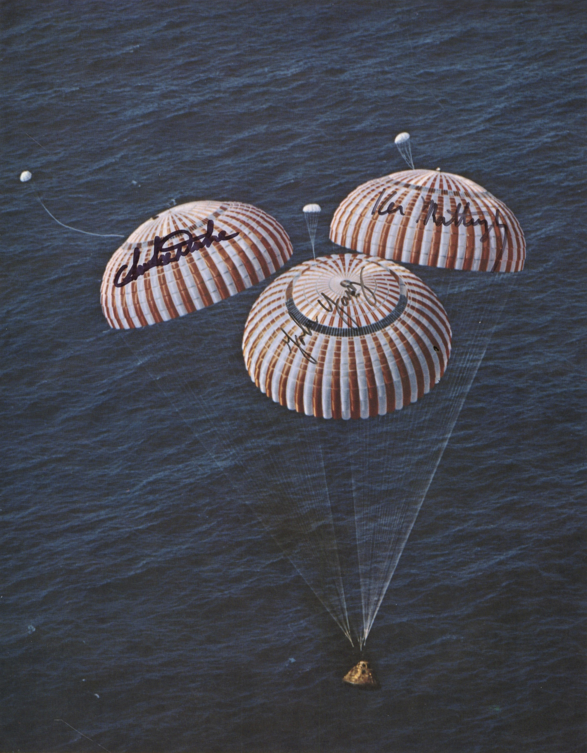 Amerrissage de la mission Apollo 16
