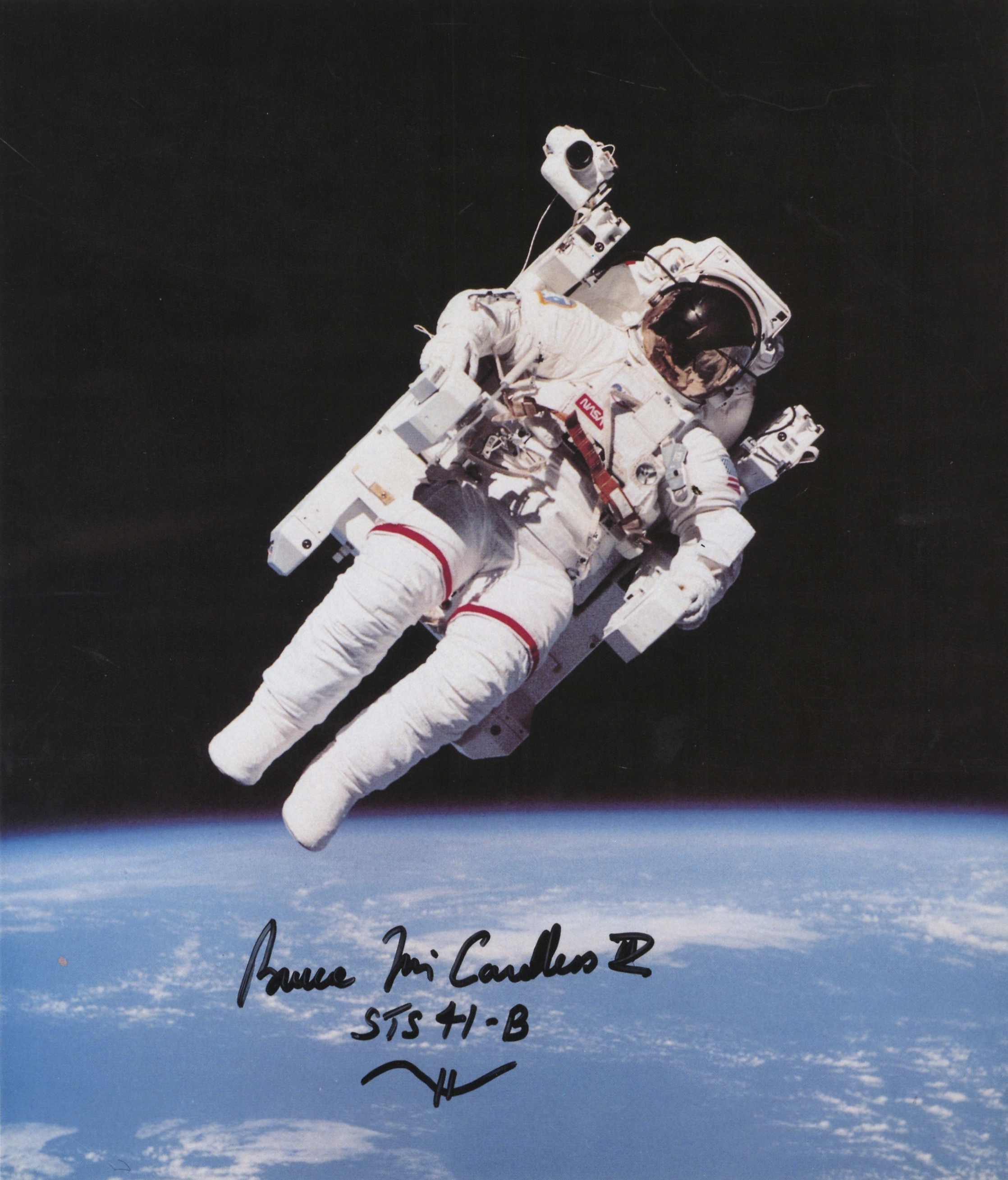 McCandless premier vol solo dans l’espace, mission STS 41 B