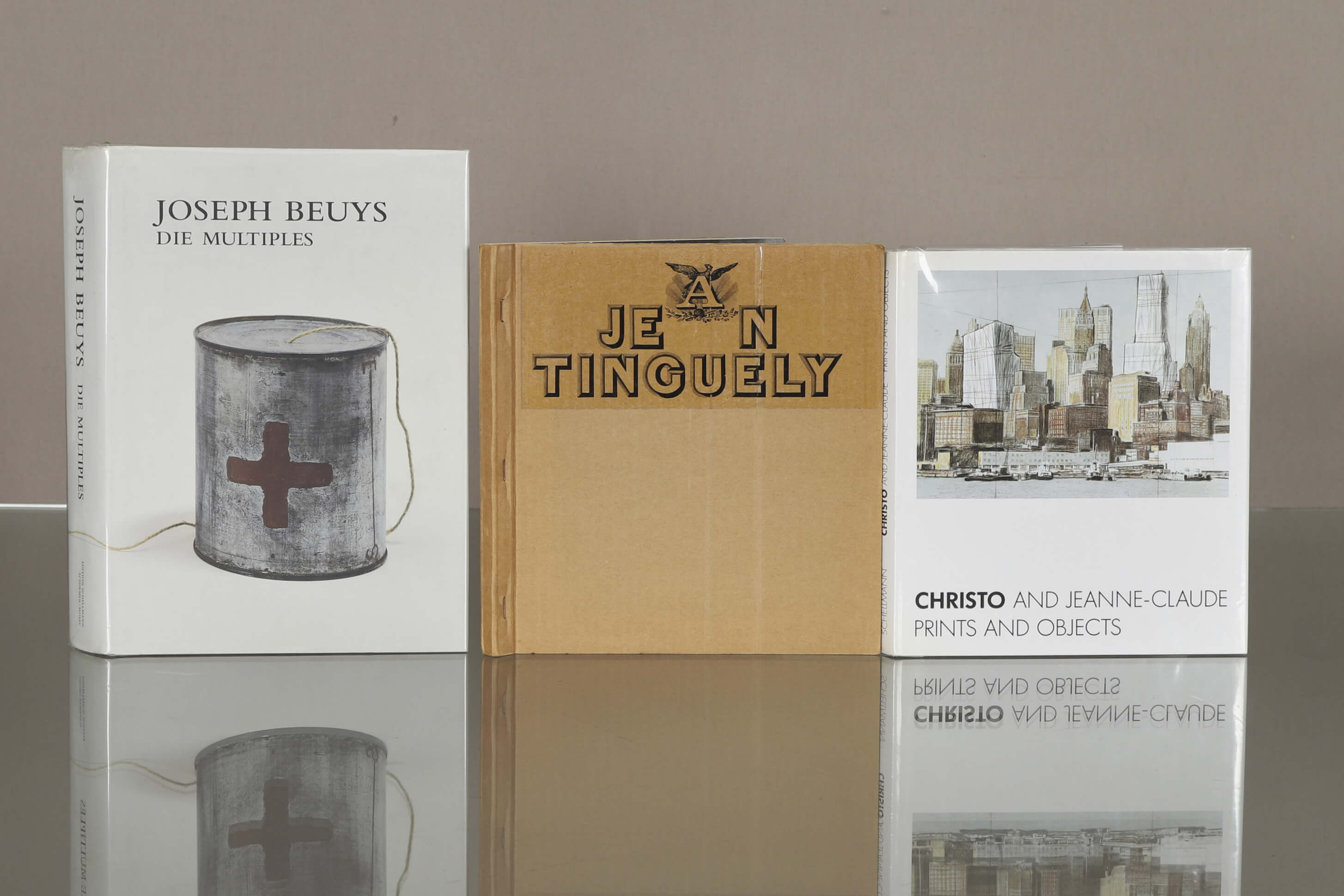 Tinguely / Christo / Beuys Ensemble de 3 livres