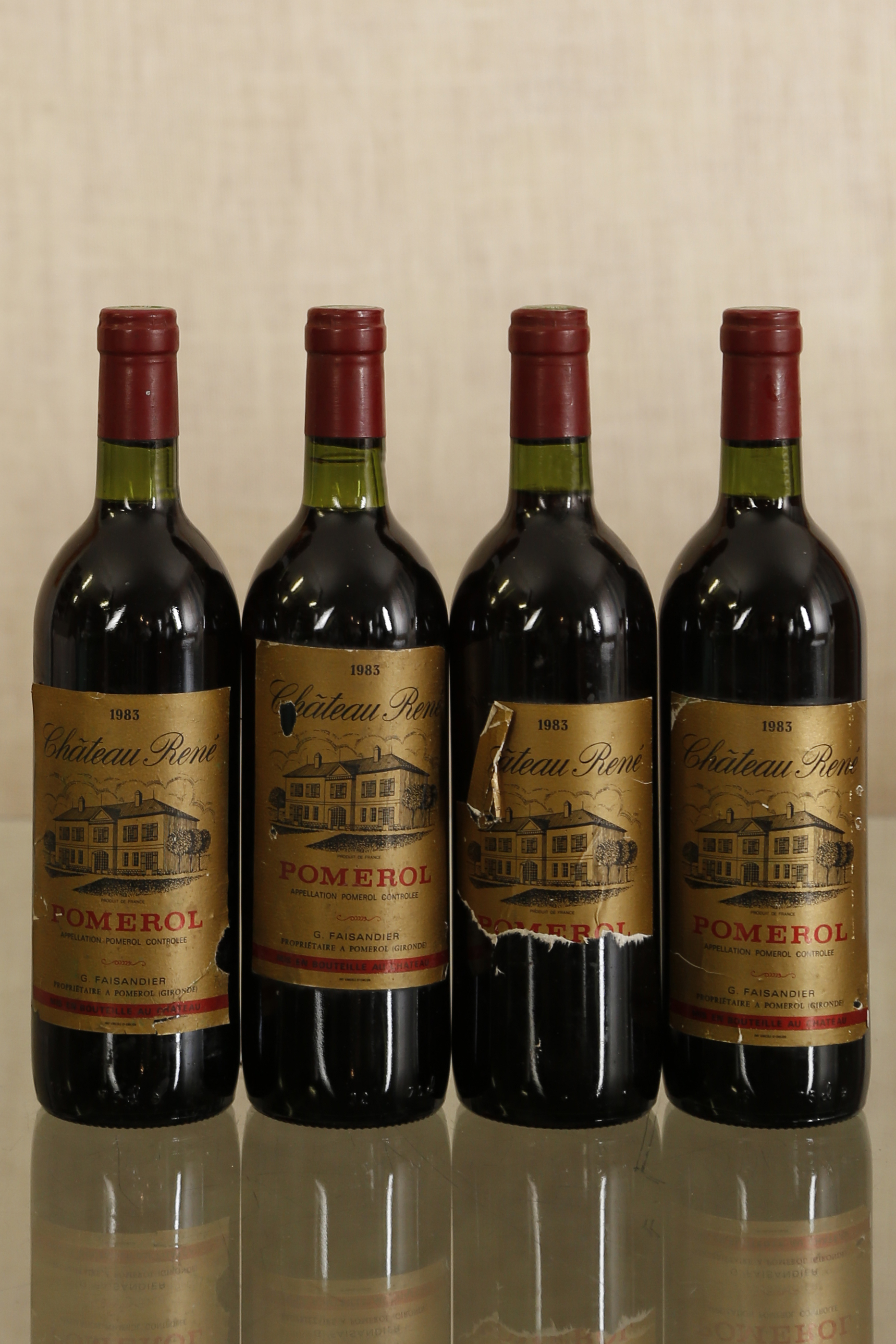 Château René, Pomerol 4 bouteilles
