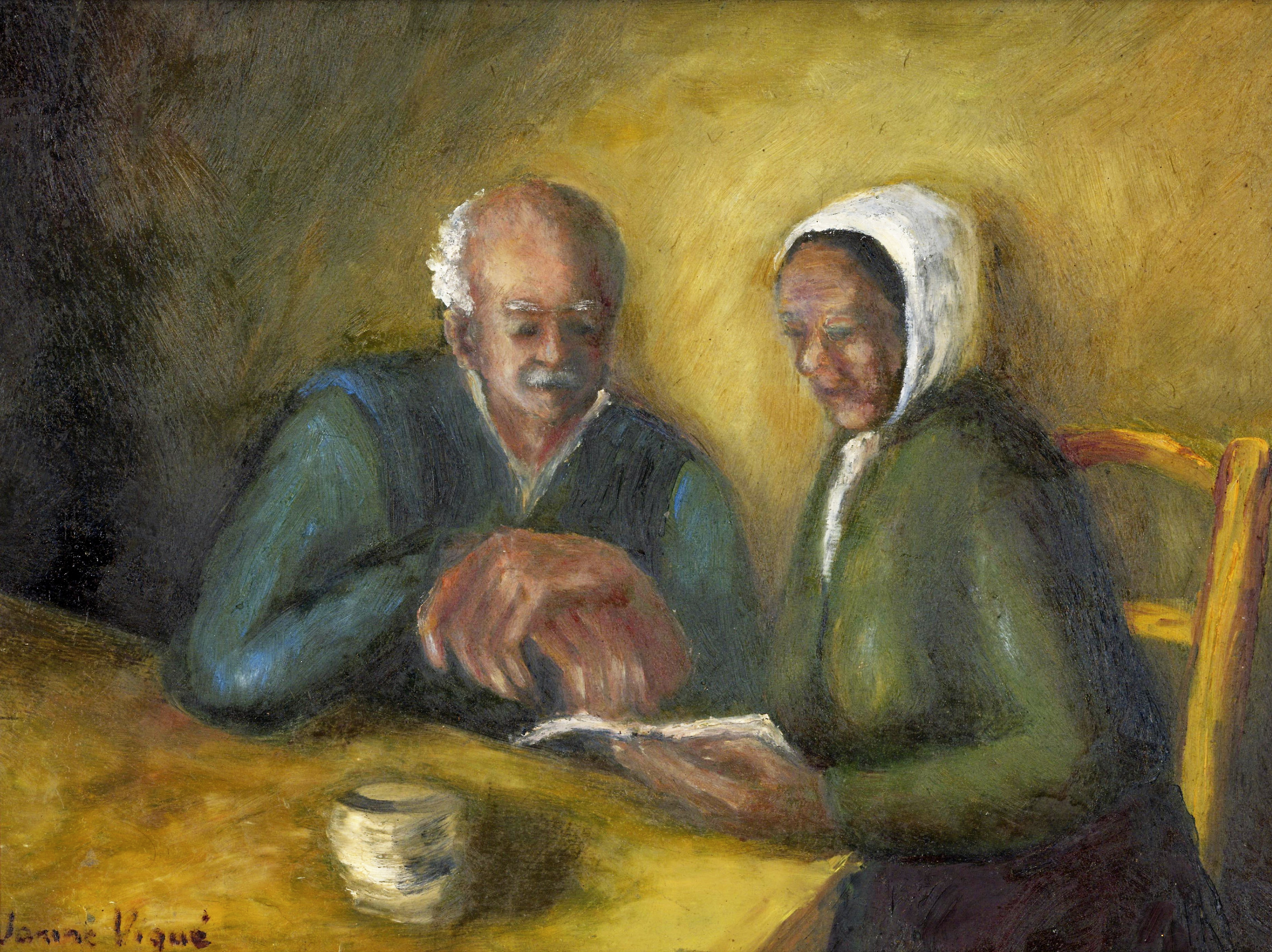 Couple de paysans