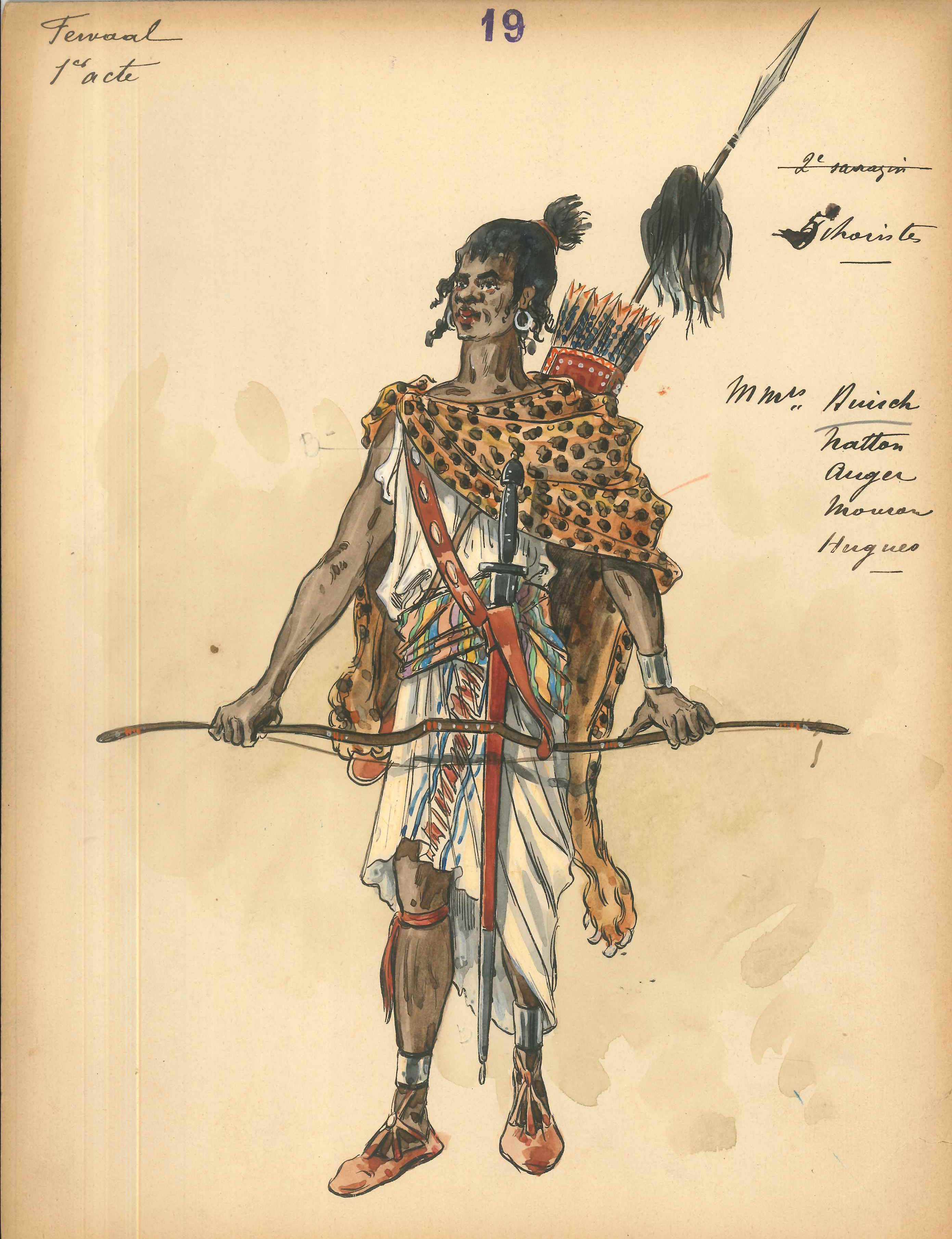 Attribué à Lucien Jusseaume (1851-1925)