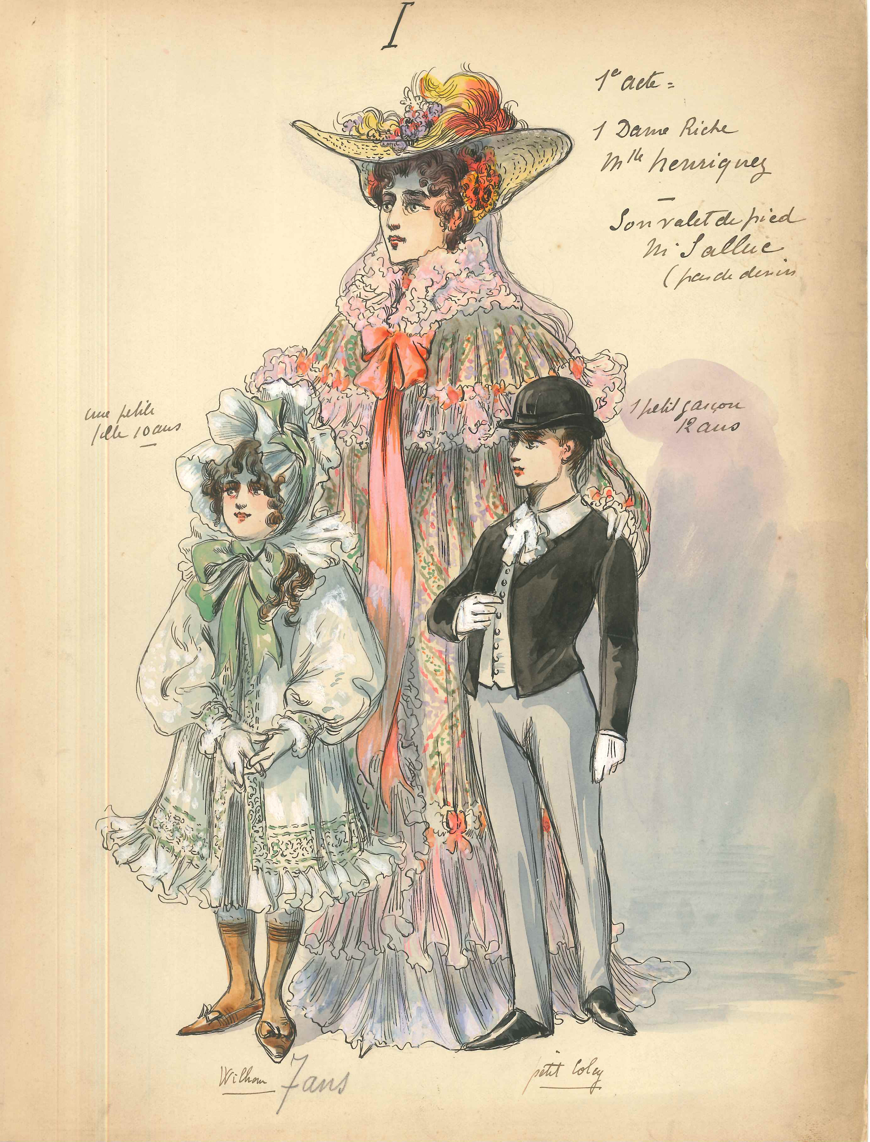 Attribué à Lucien Jusseaume (1851-1925)