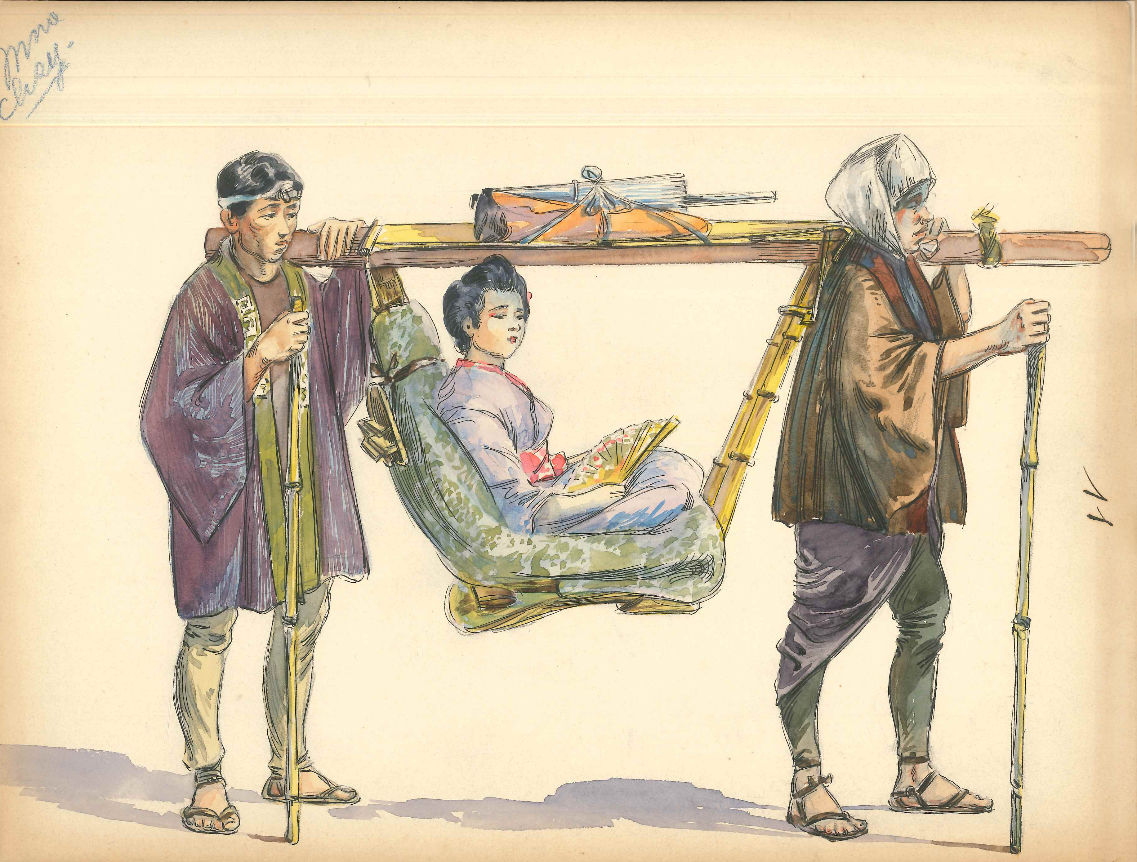 Attribué à Lucien Jusseaume (1851-1925)