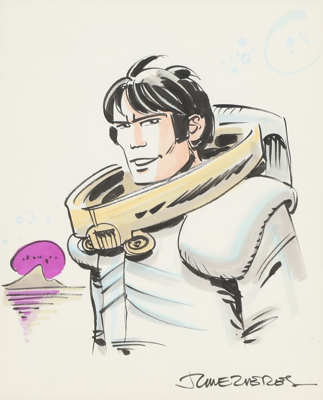Portraits de Valérian & Laureline [2 dessins originaux]