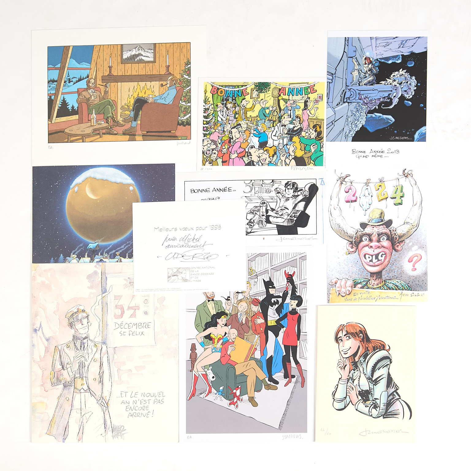 10 Cartes de voeux