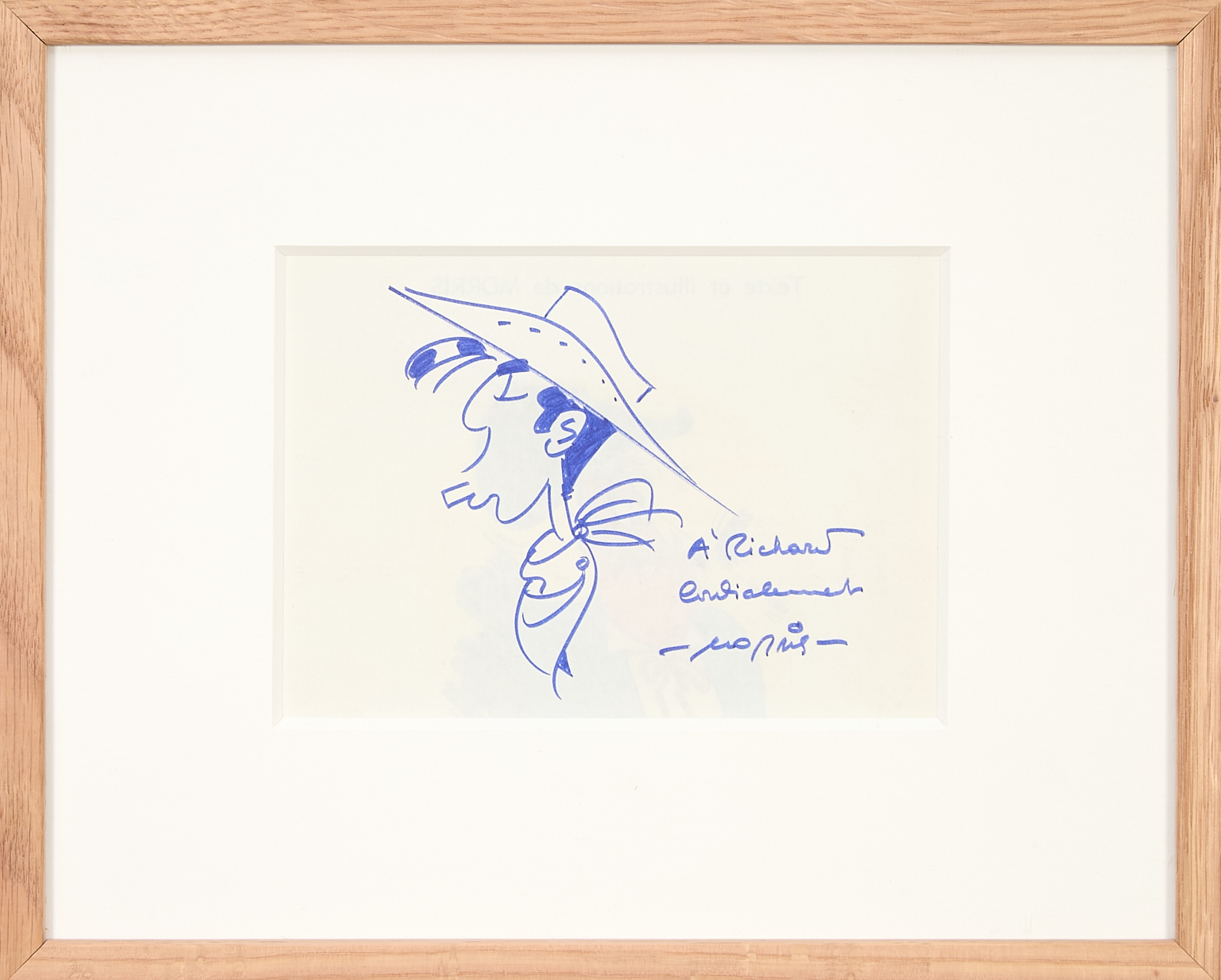 Portrait de Lucky Luke