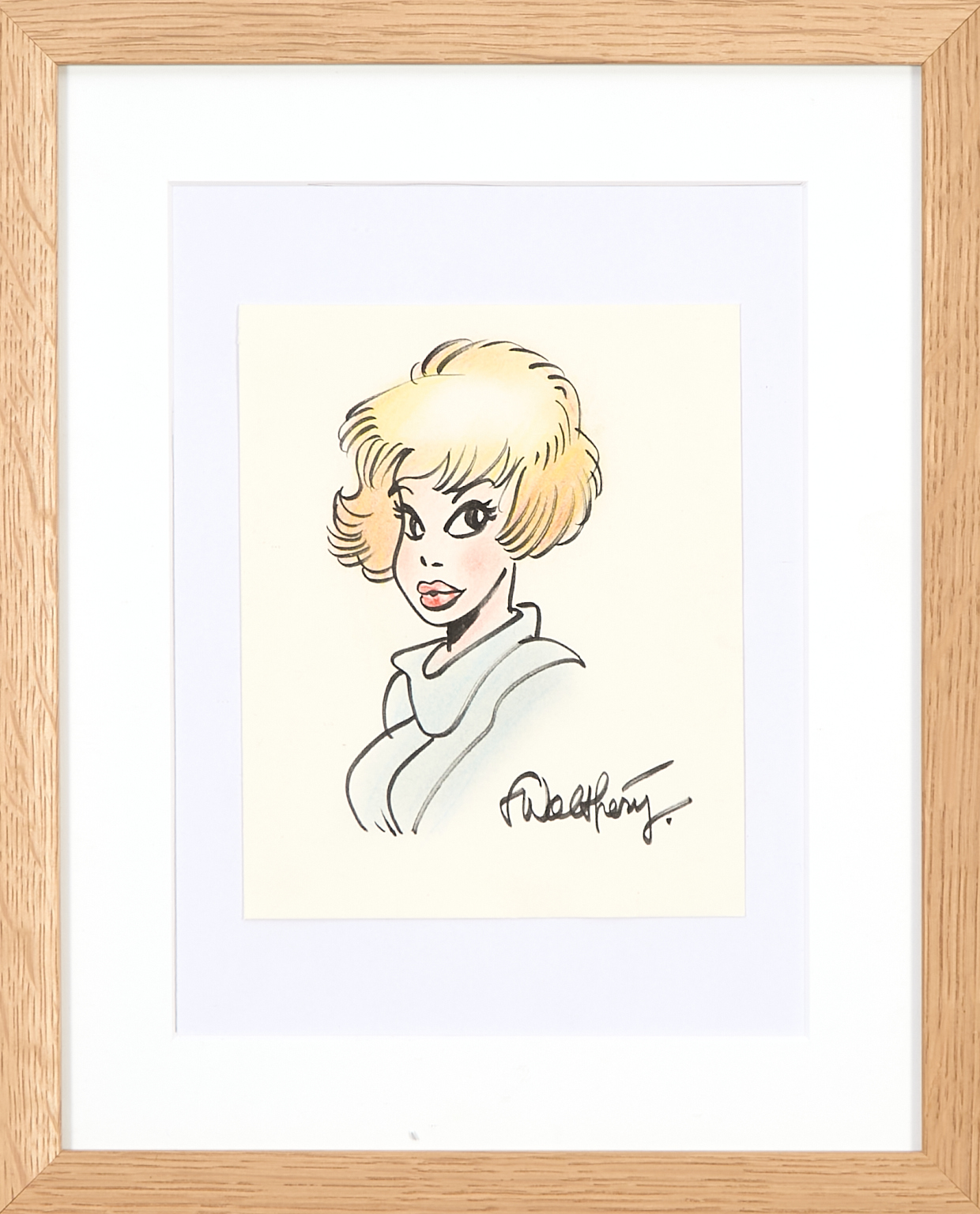Cinq dessins originaux