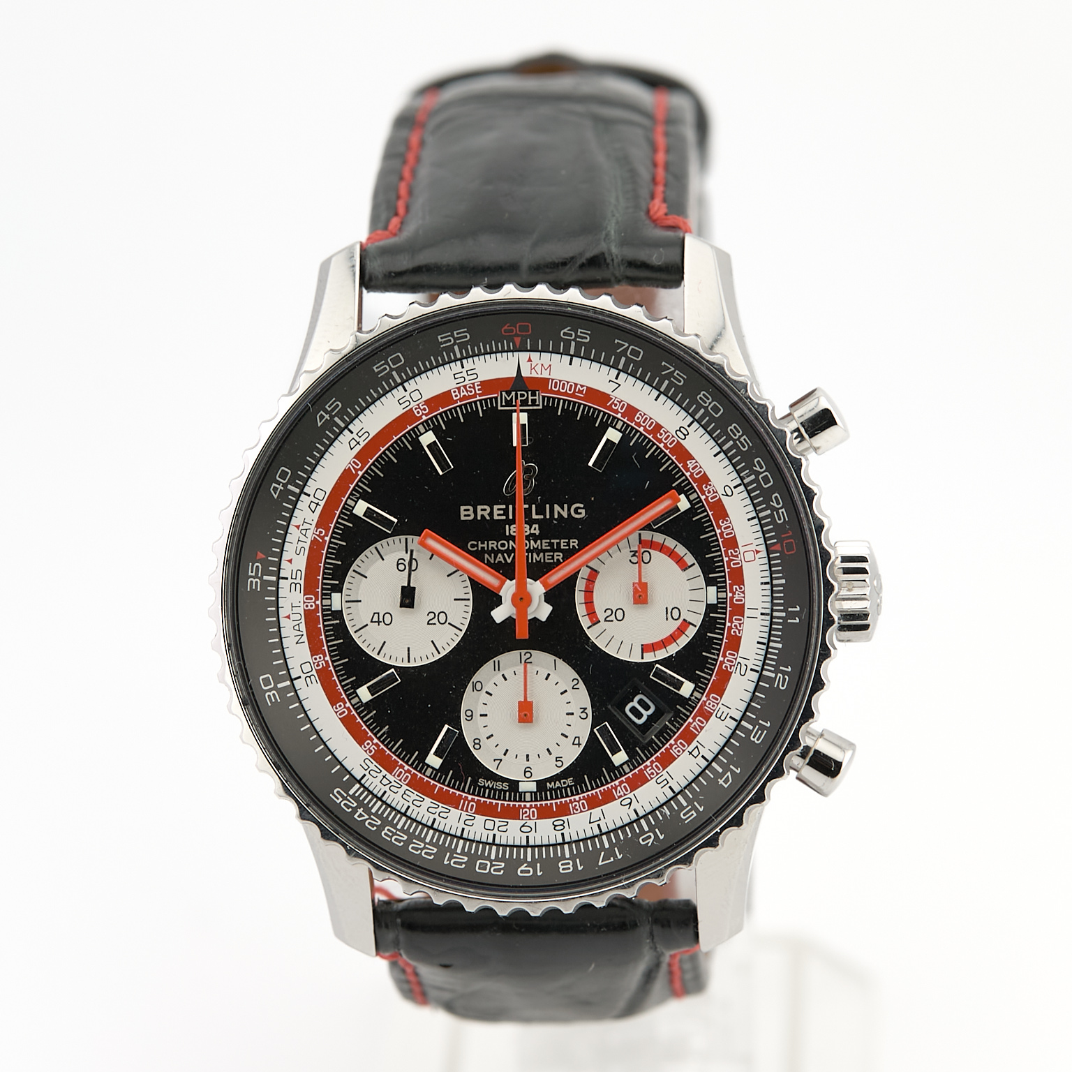Montre chronographe Navitimer B01 43 édition spéciale Swissair ref. AB0121