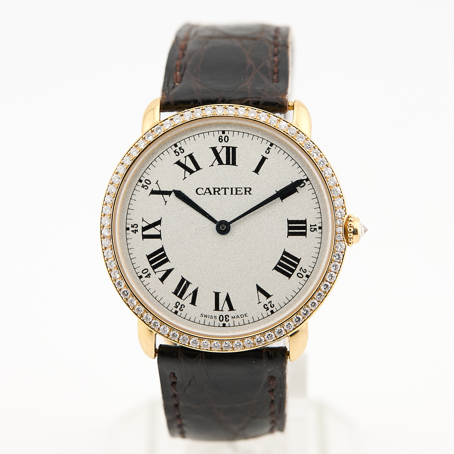 Montre Ronde Louis Cartier ref. 0900 1