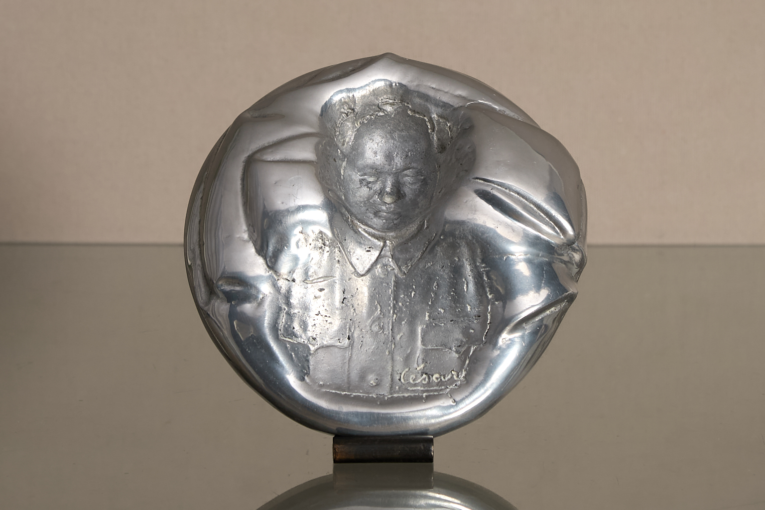César (1921-1998) Cendrier Mao
