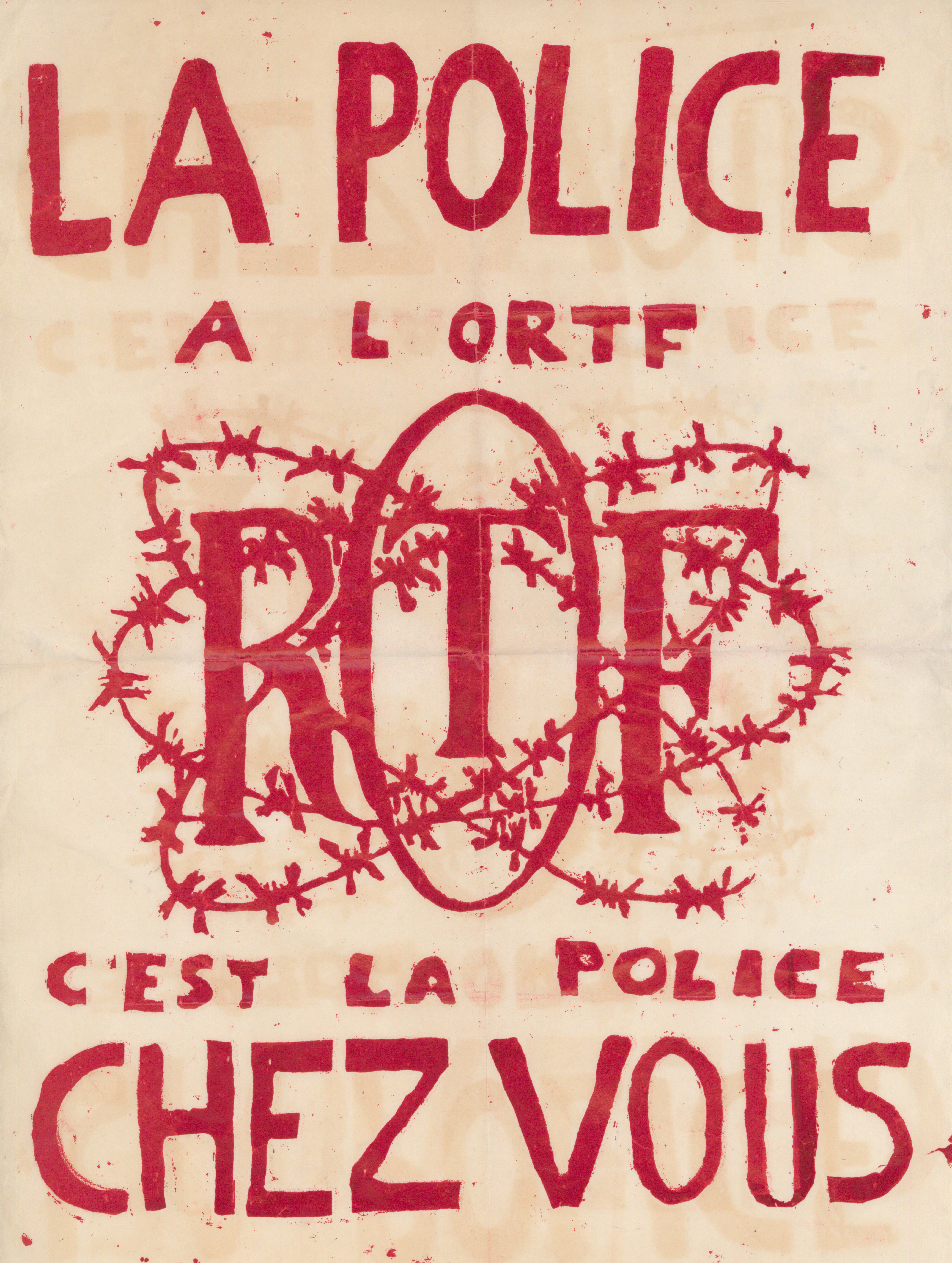4 affiches de mai 68