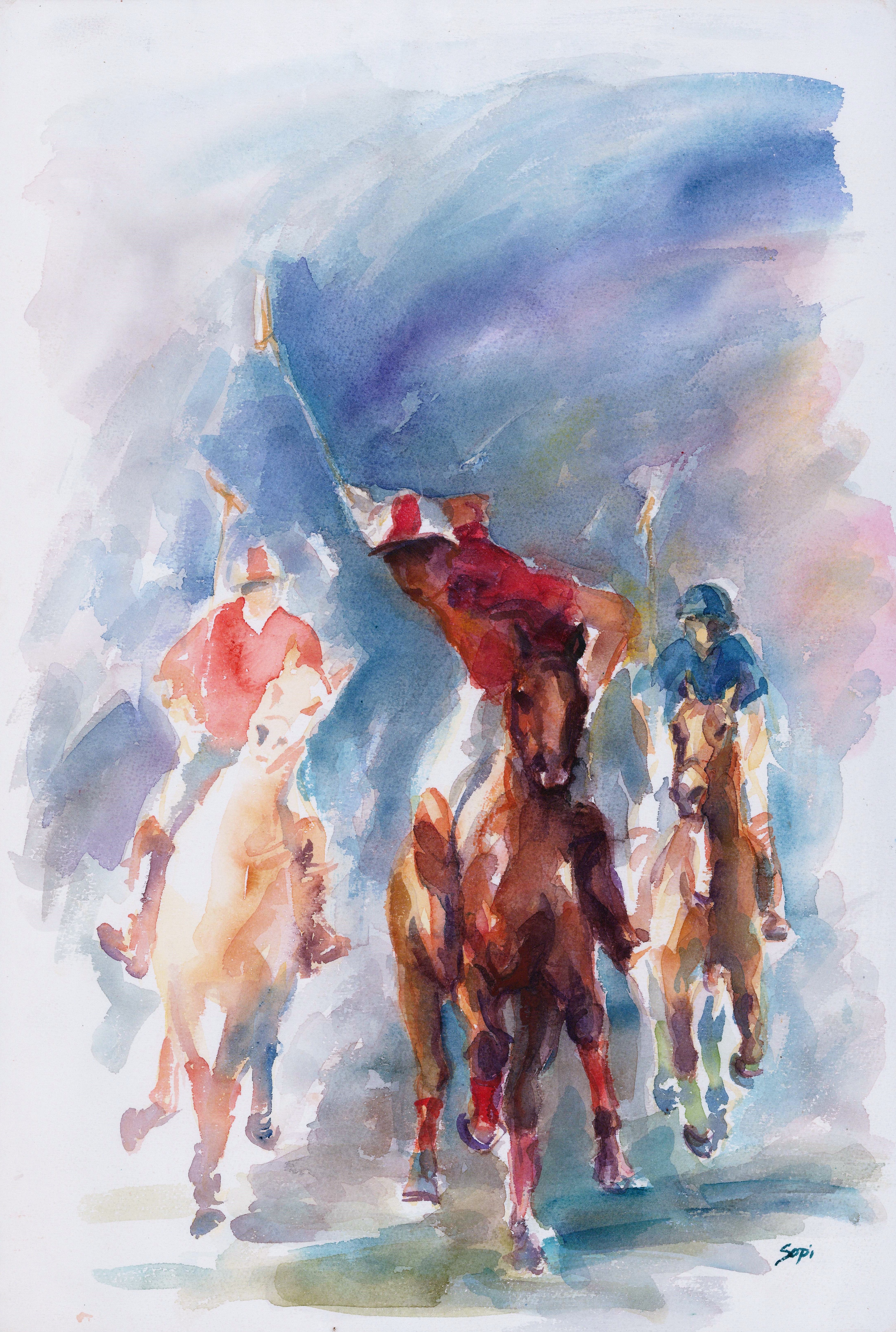 Sopi de Laporte (XXe-XXIe siècles) Joueurs de polo