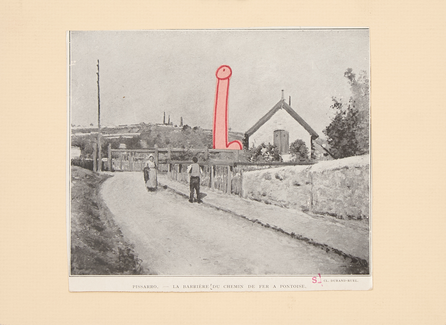Pisarro - La Barrière du chemin à Pontoise