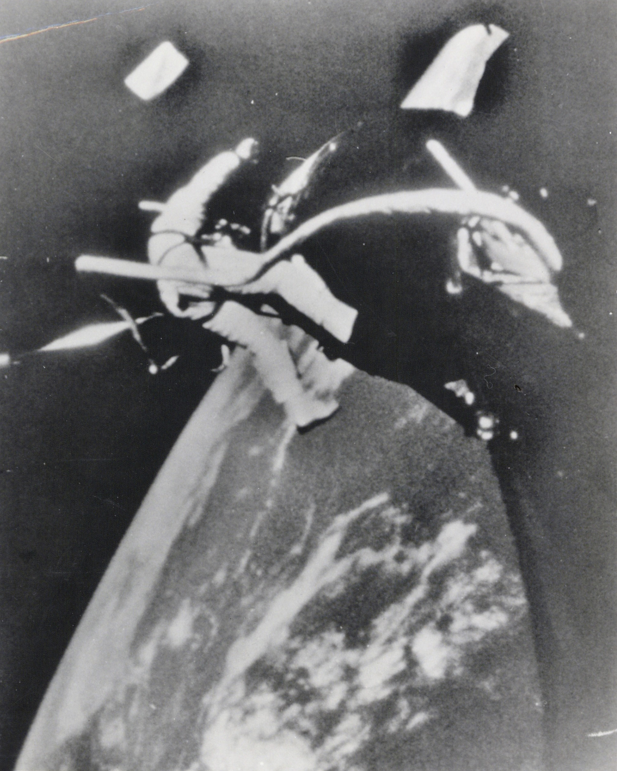 Image de la Terre télévisée