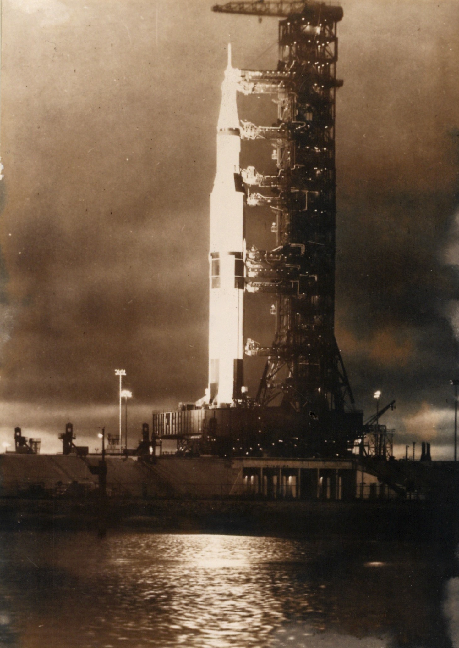 Décollage de la fusée