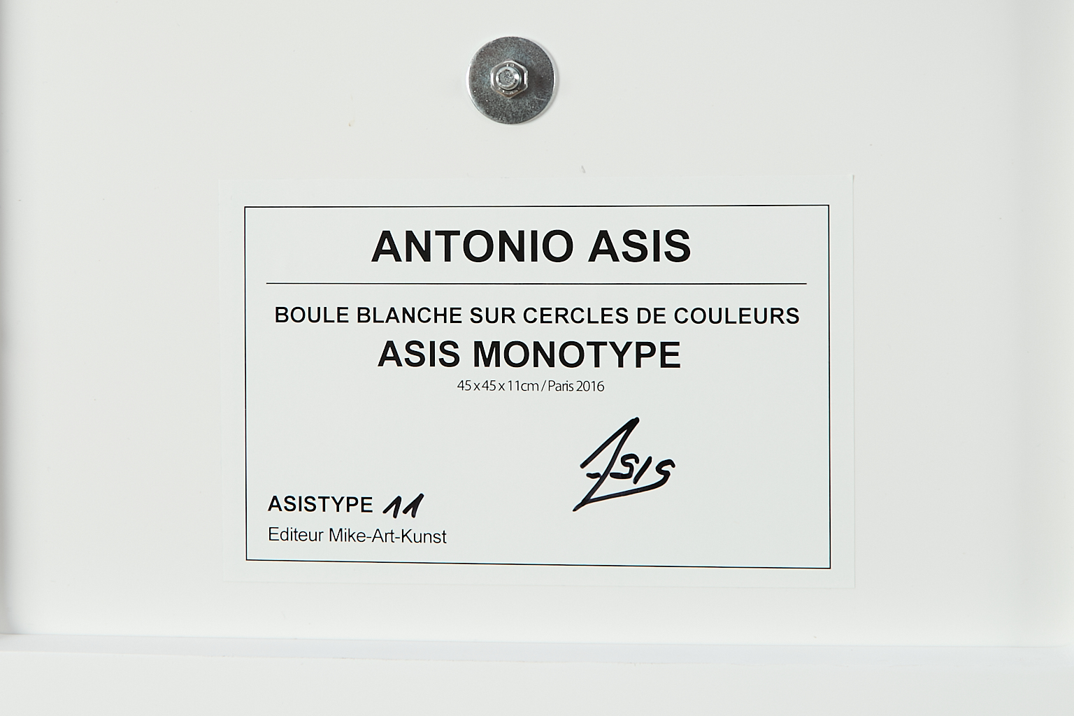 Antonio Asis (1932-2019)