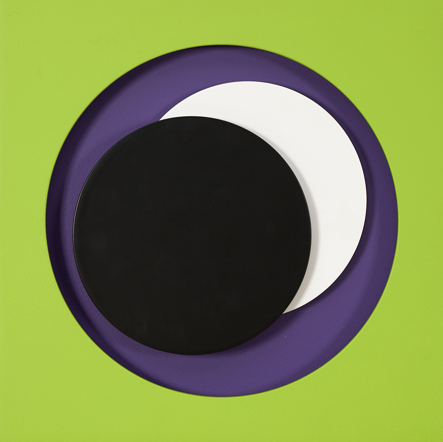 Relief cercles vert
