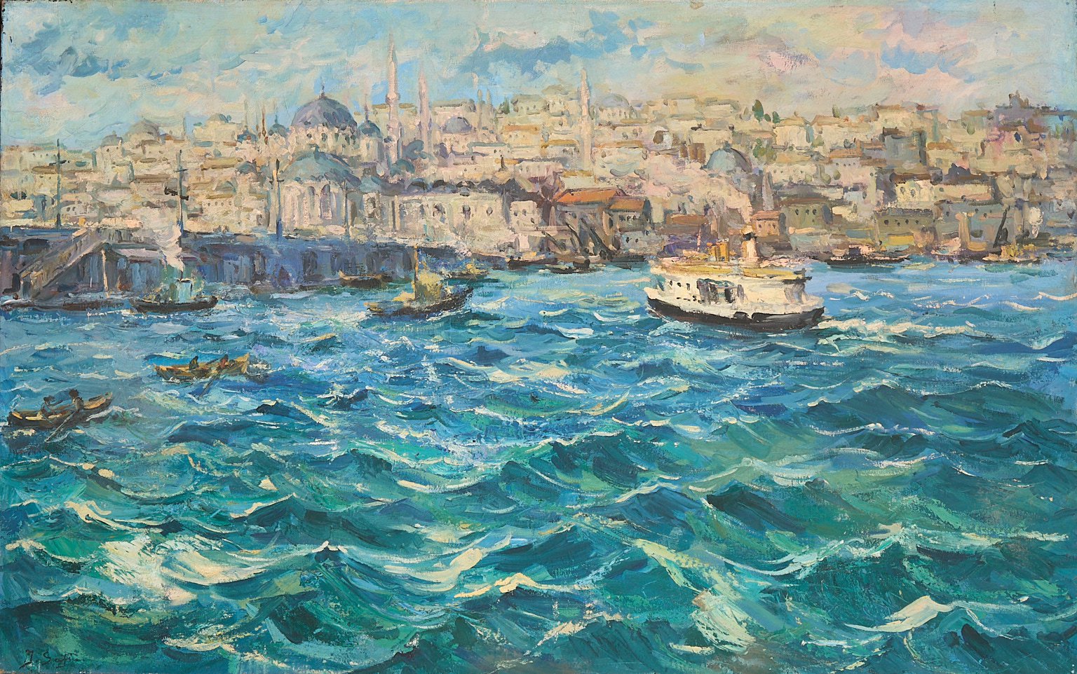 Vue de Constantinople - Istanbul