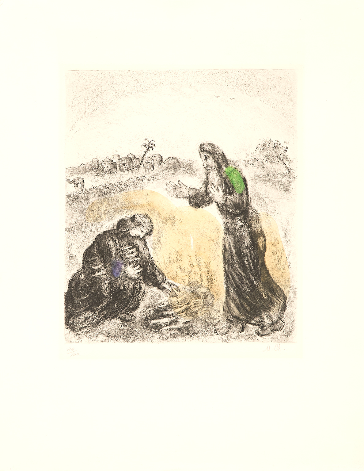Elie et la Veuve de Sarepta, planche 83 de La…