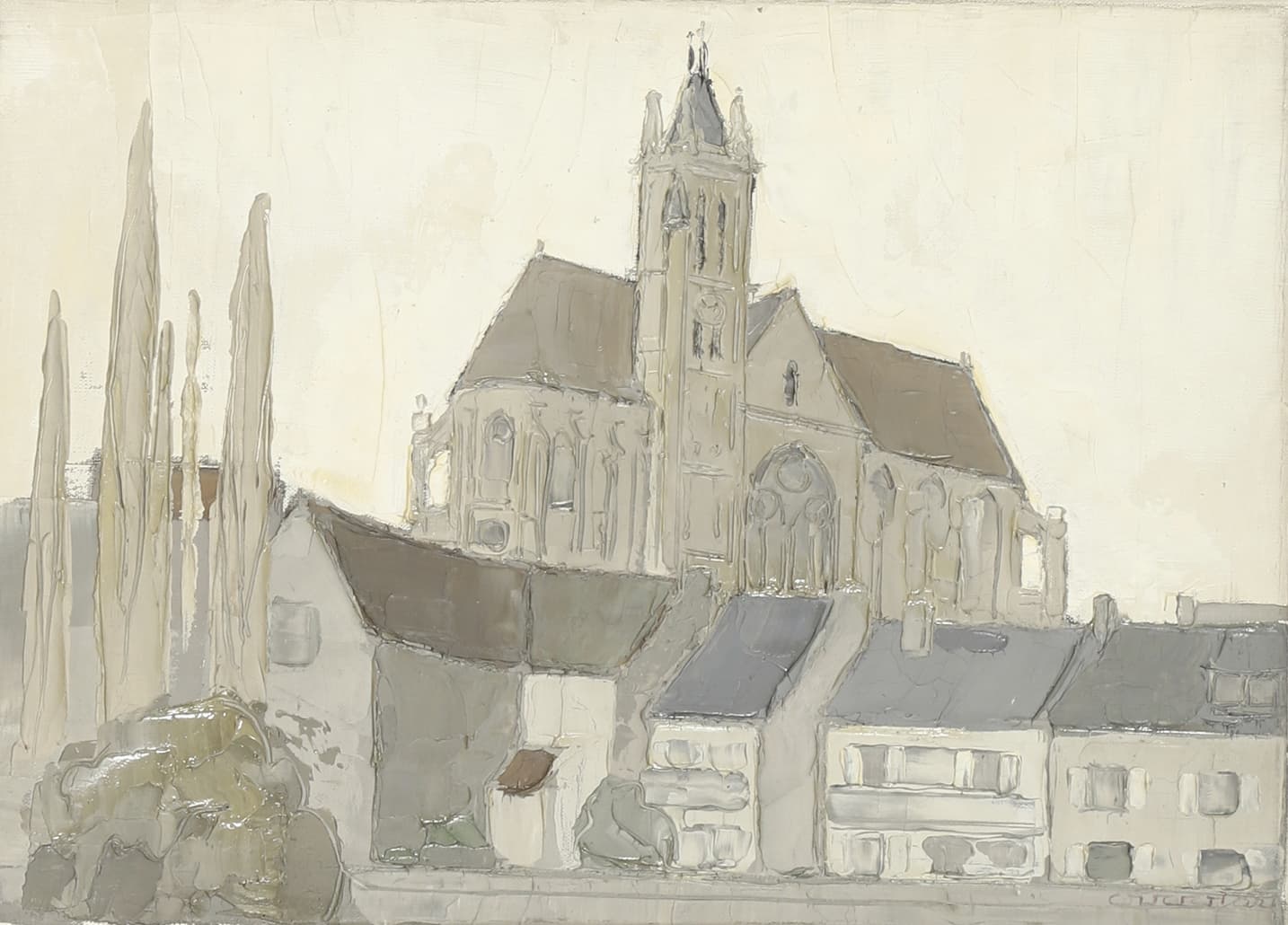 André Guggiari (1906-1989) Une Église à Paris