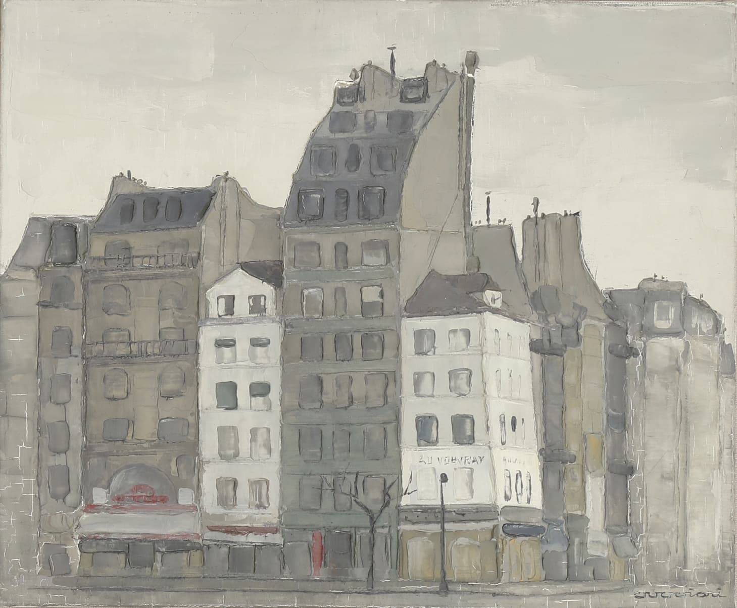 André Guggiari (1906-1989) Au Vouvray,...